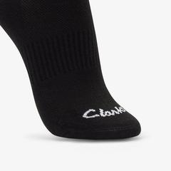 Ankle Socks 3 Pack Size 2-8 Black — Black 4