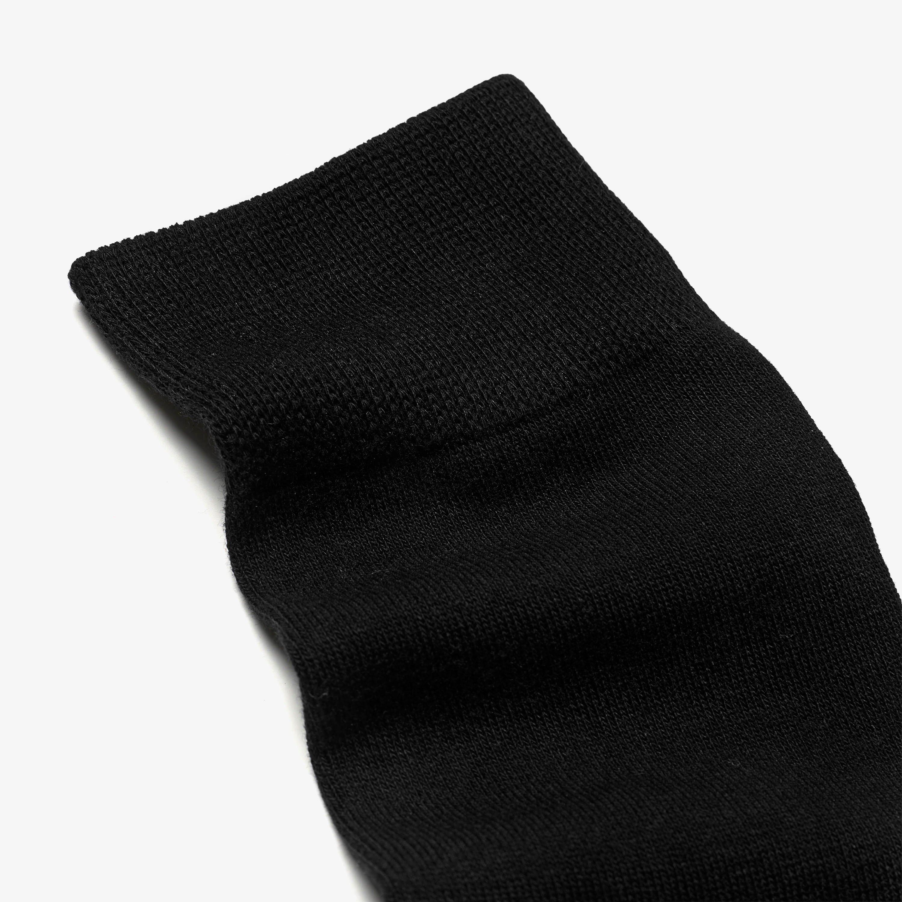 3 Pack Casual Crew Socks — Black