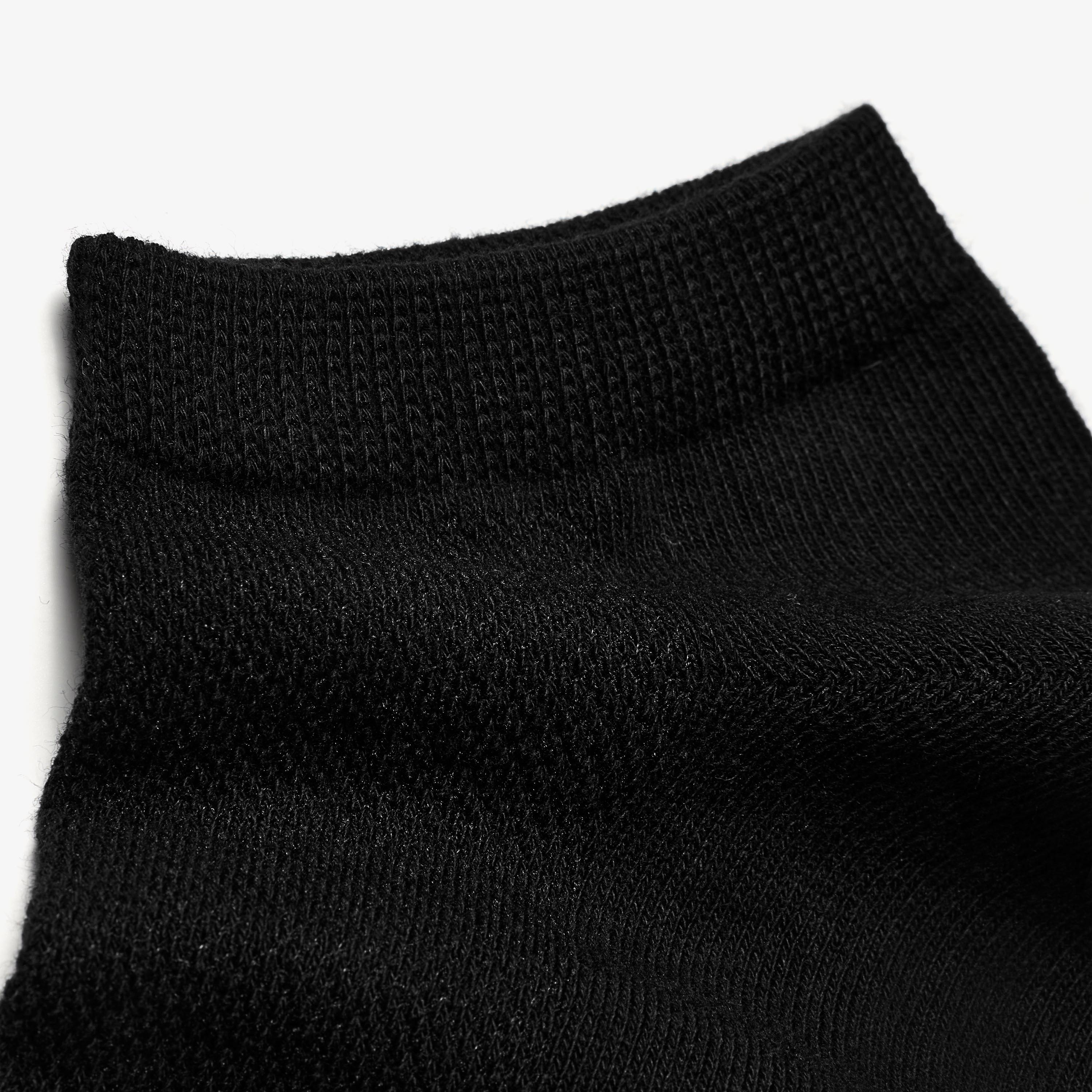3 Pack Sport Ankle Sock — Black