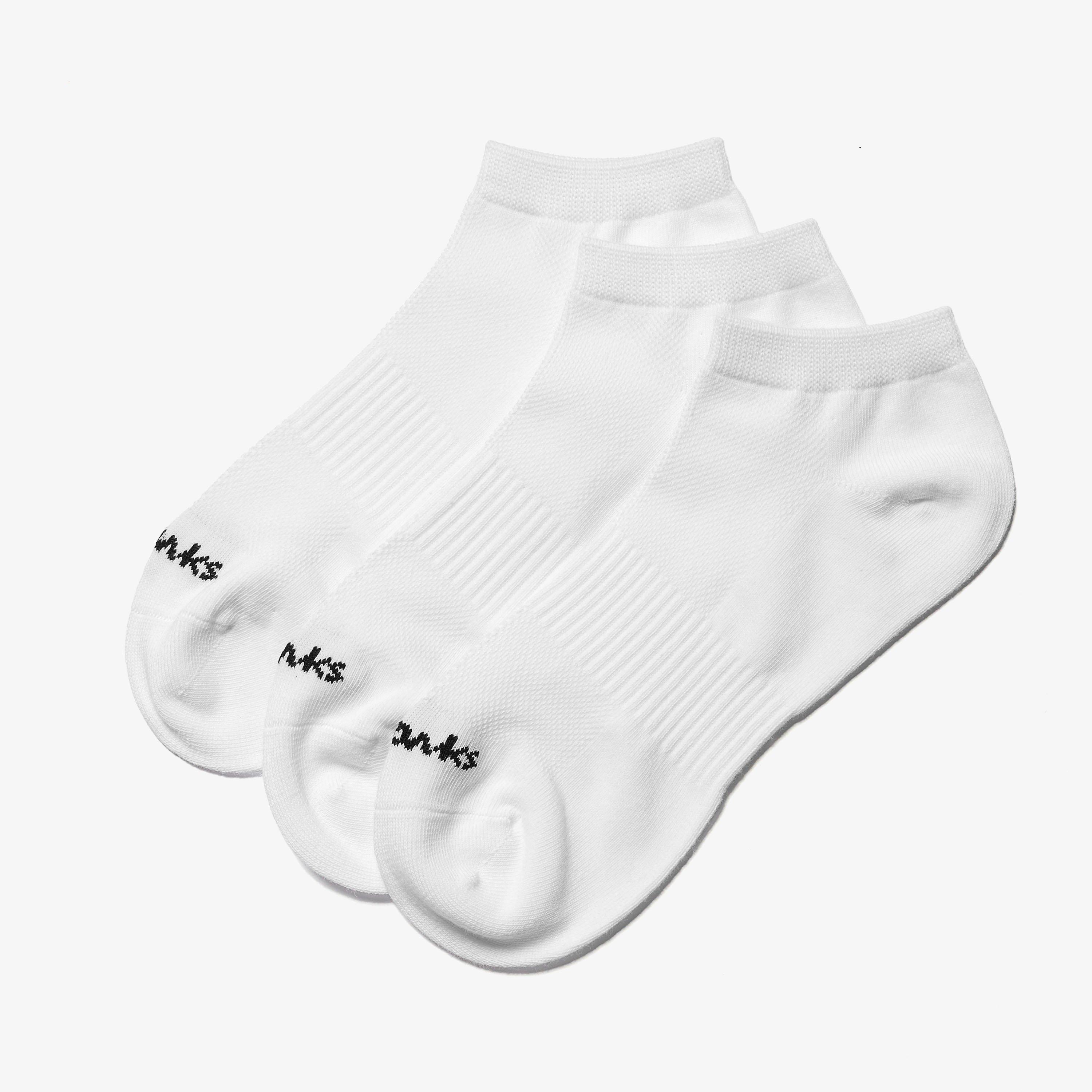 3 Pack Sport Ankle Sock White Socks, view 1 of 2