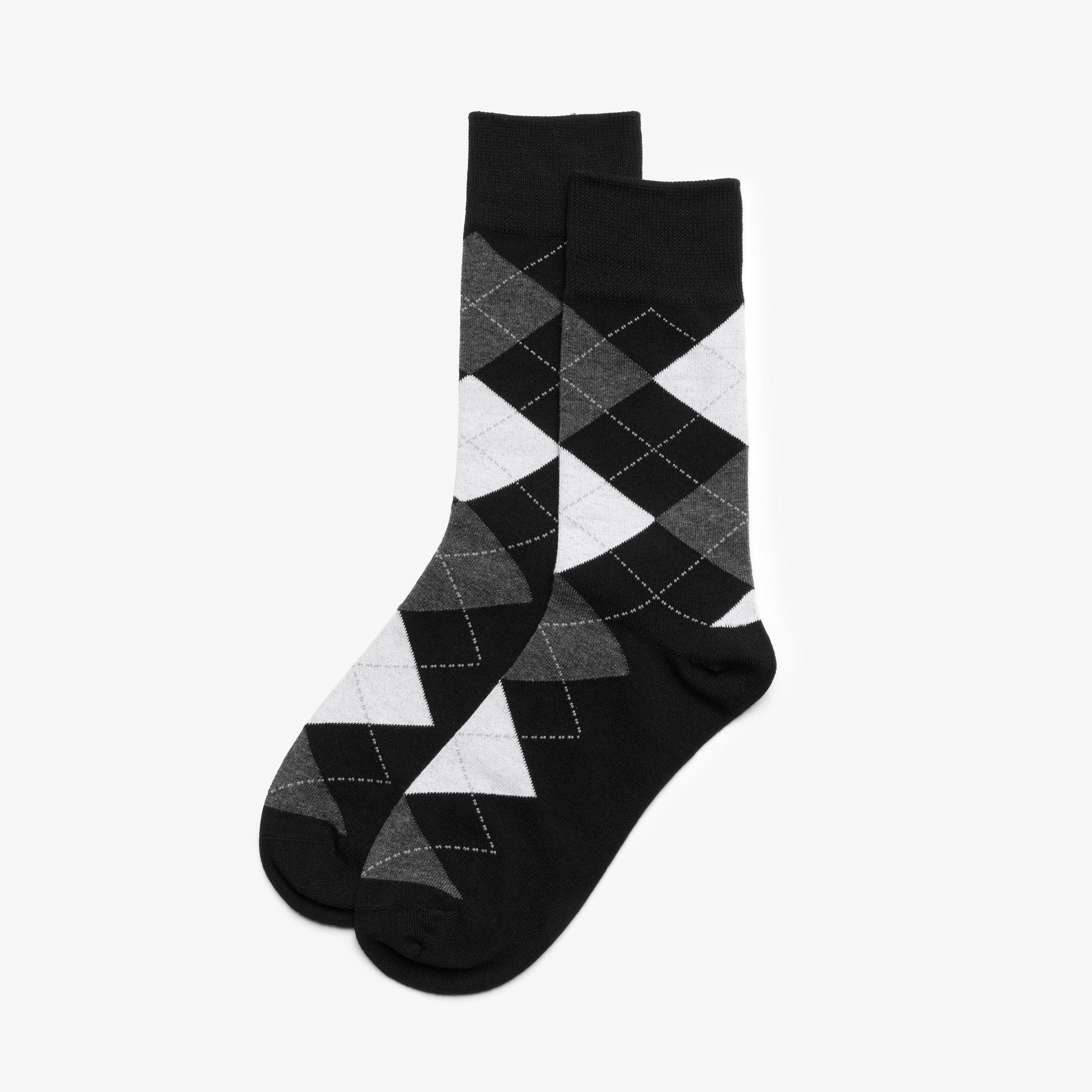 Interest Crew Socks  Dark Grey Socks, view 1 of 2