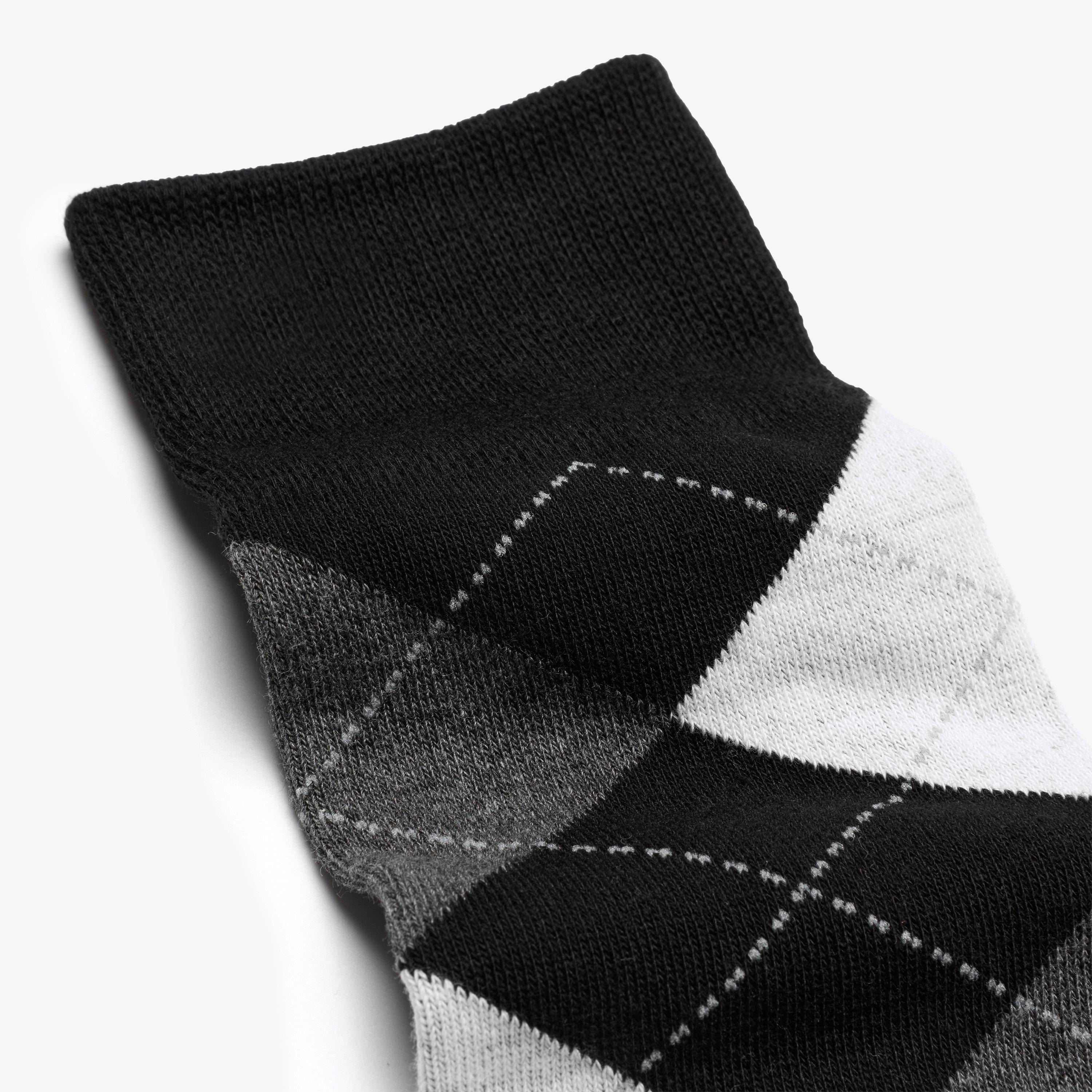 Interest Crew Socks  — Grey