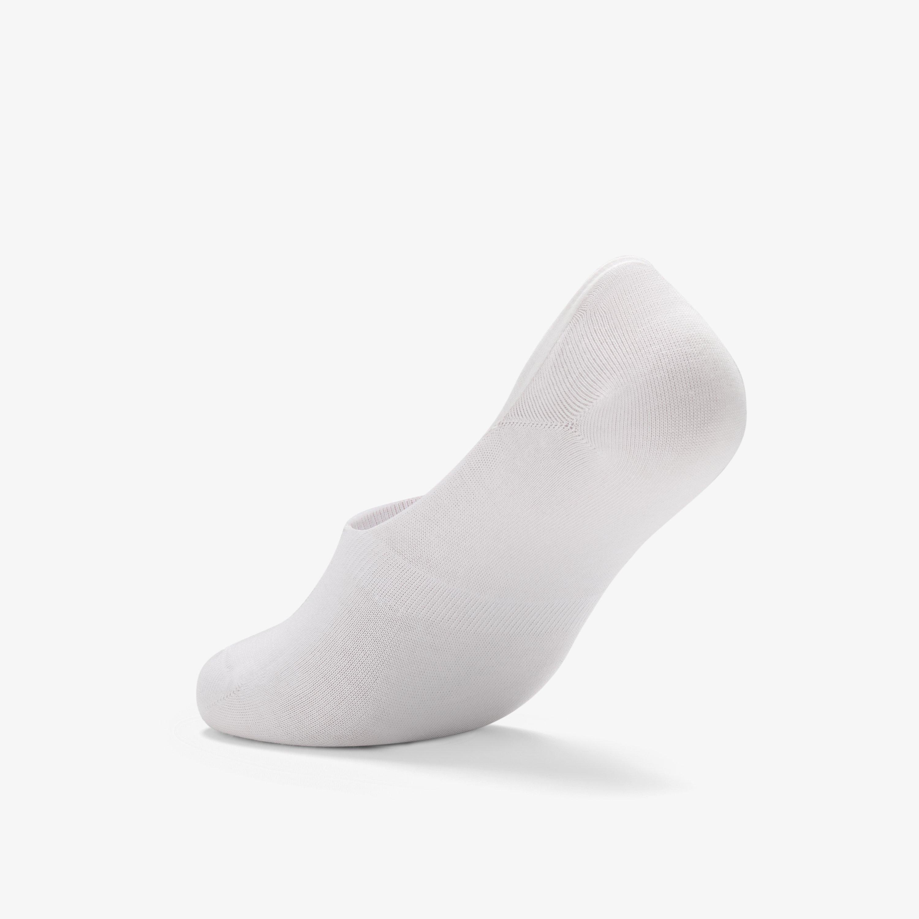 Sock Liners 3 Pack Size 6-11 Black — White