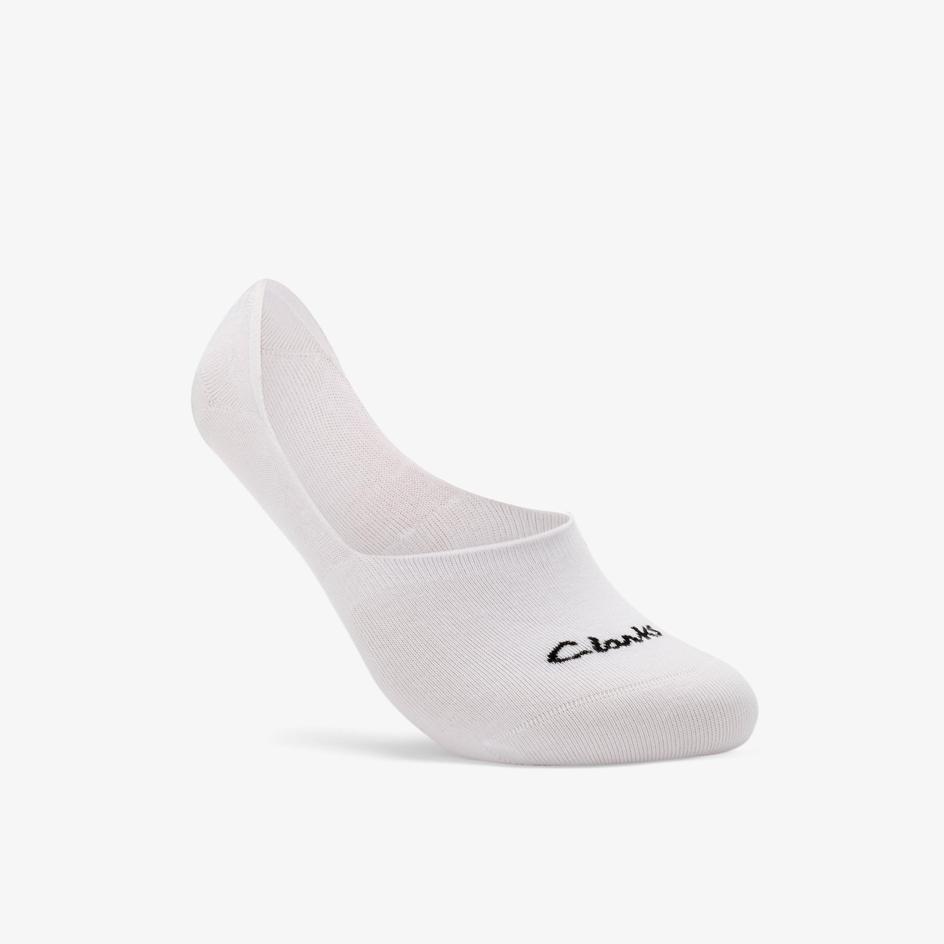 Sock Liners 3 Pack Size 6-11 Black — White