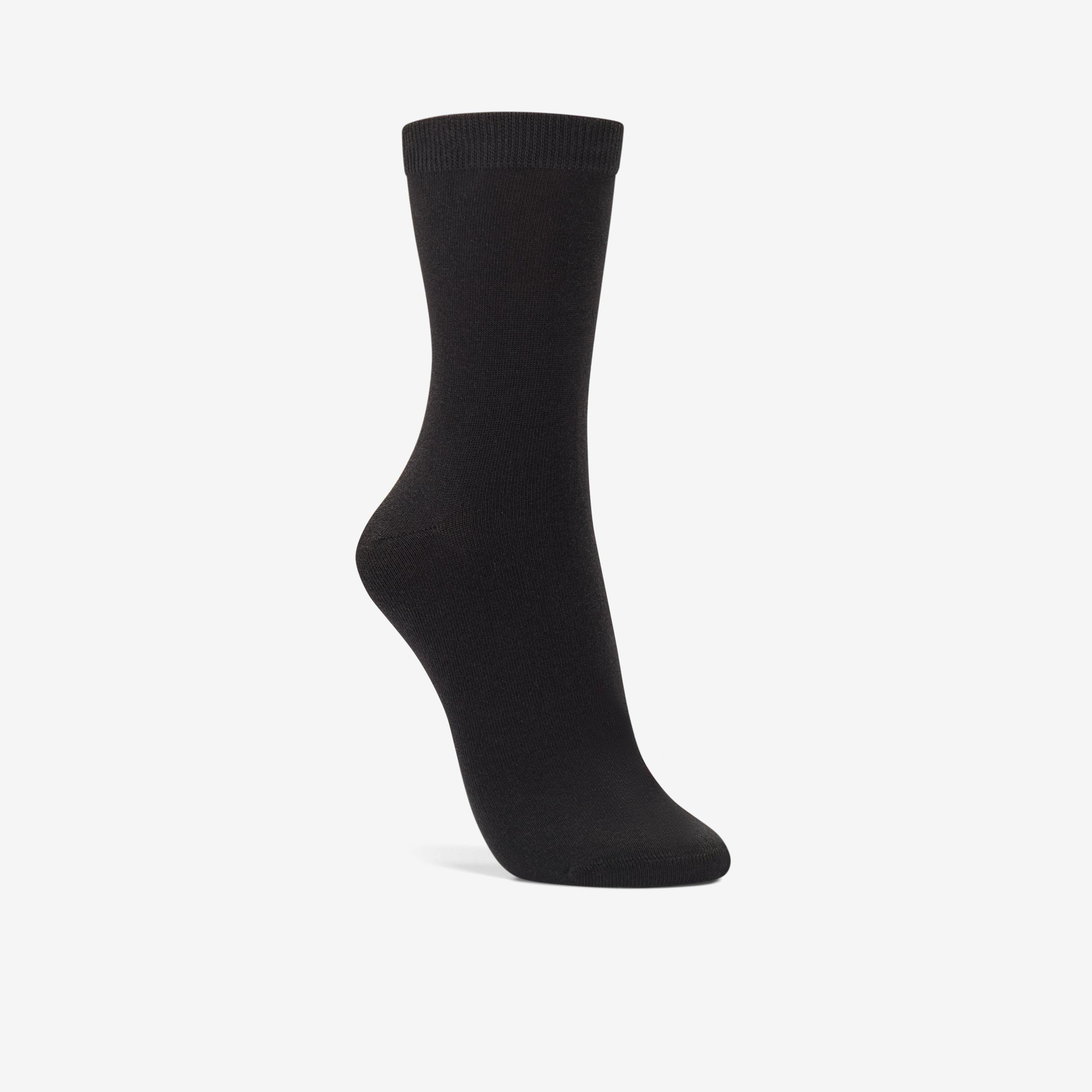 3 Pack Crew — Black