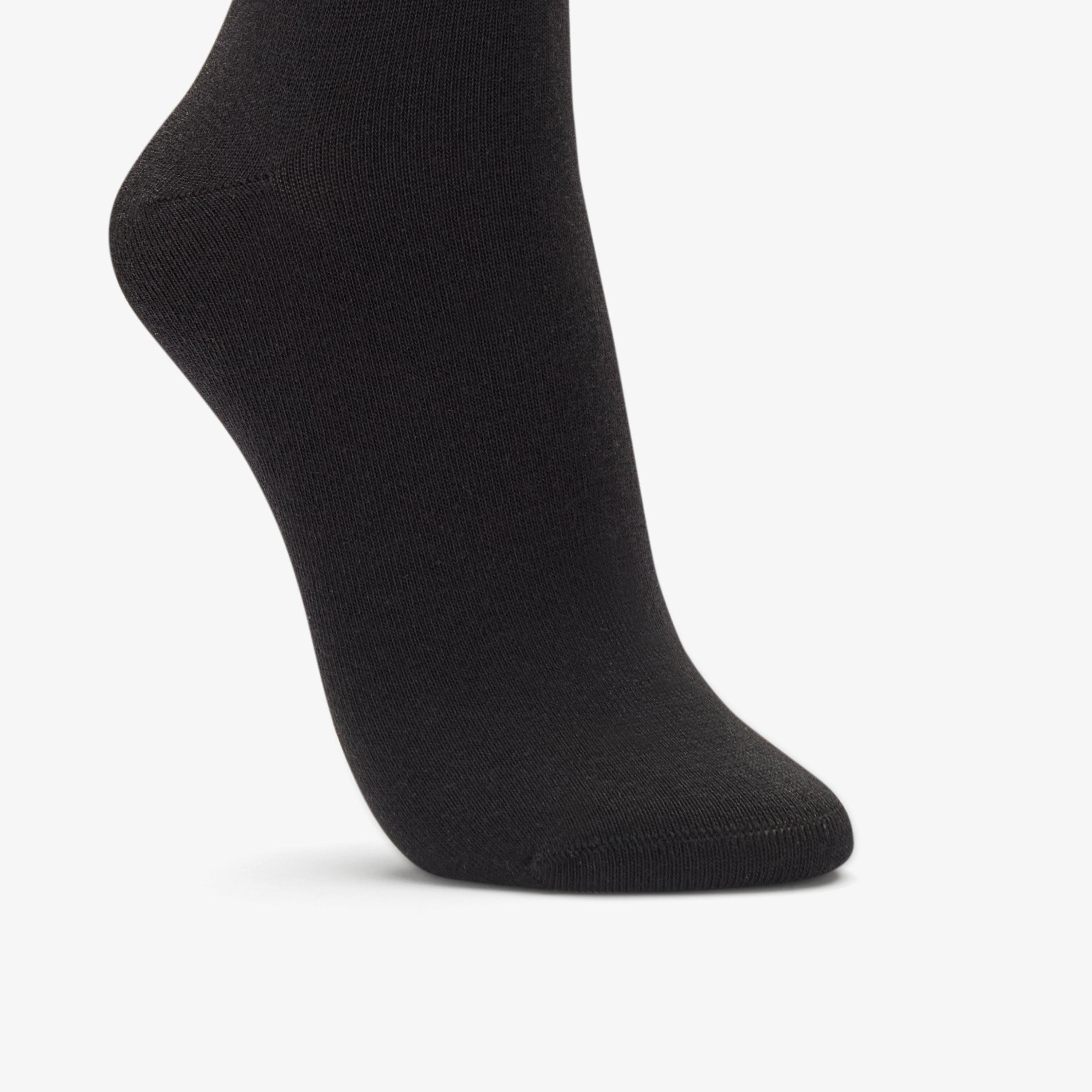3 Pack Crew — Black