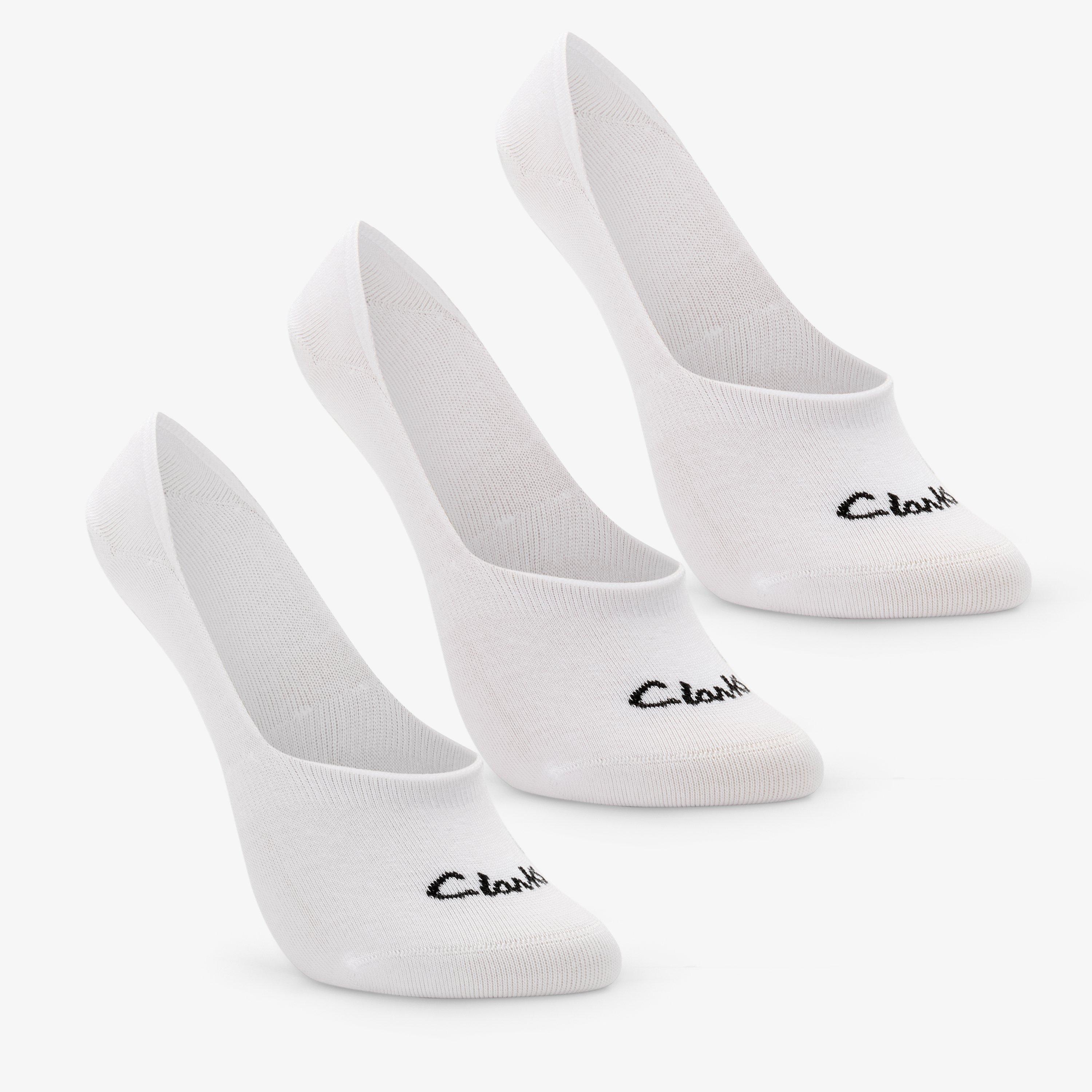 3 Pack Sock Liner White Socks, view 1 of 4