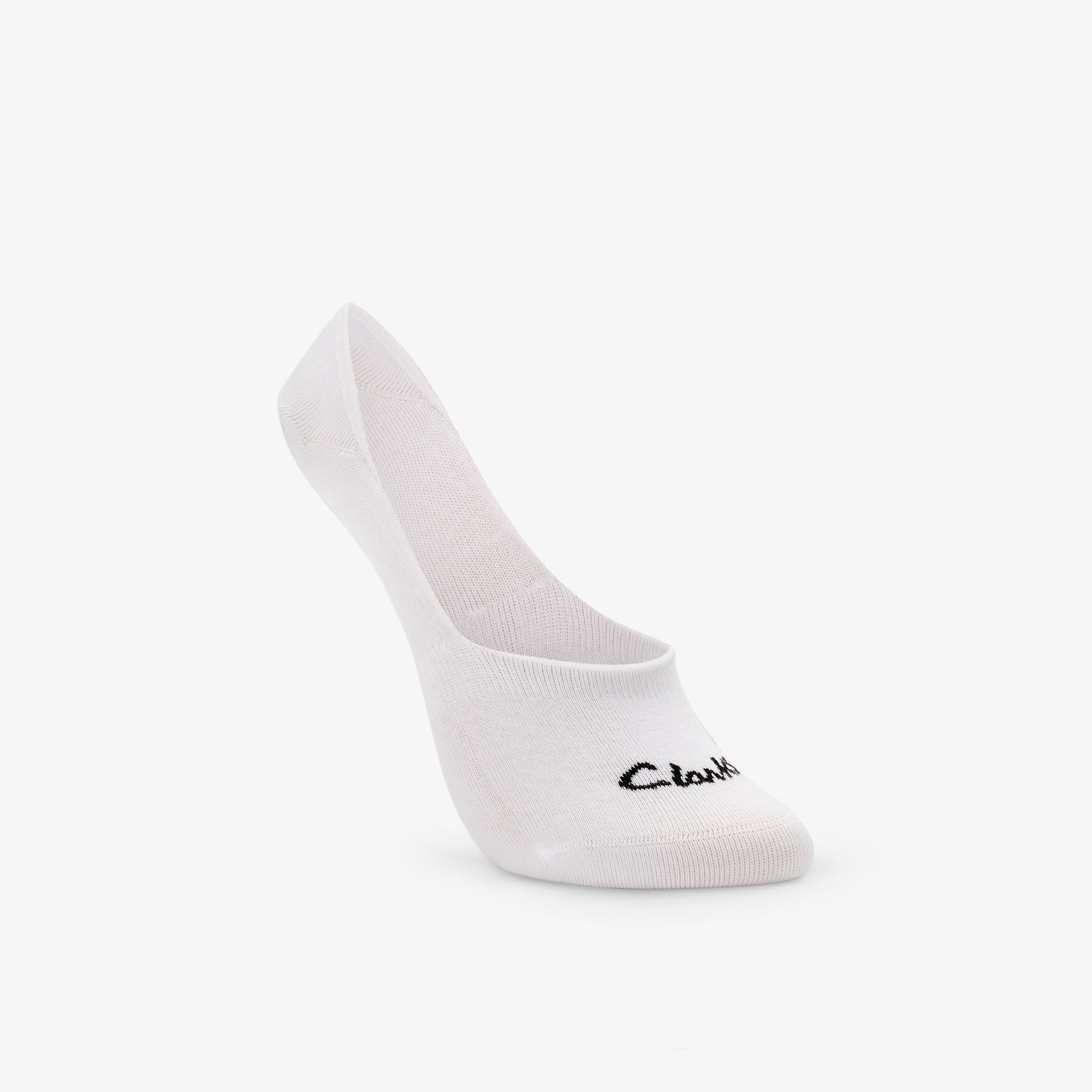 3 Pack Sock Liner — White