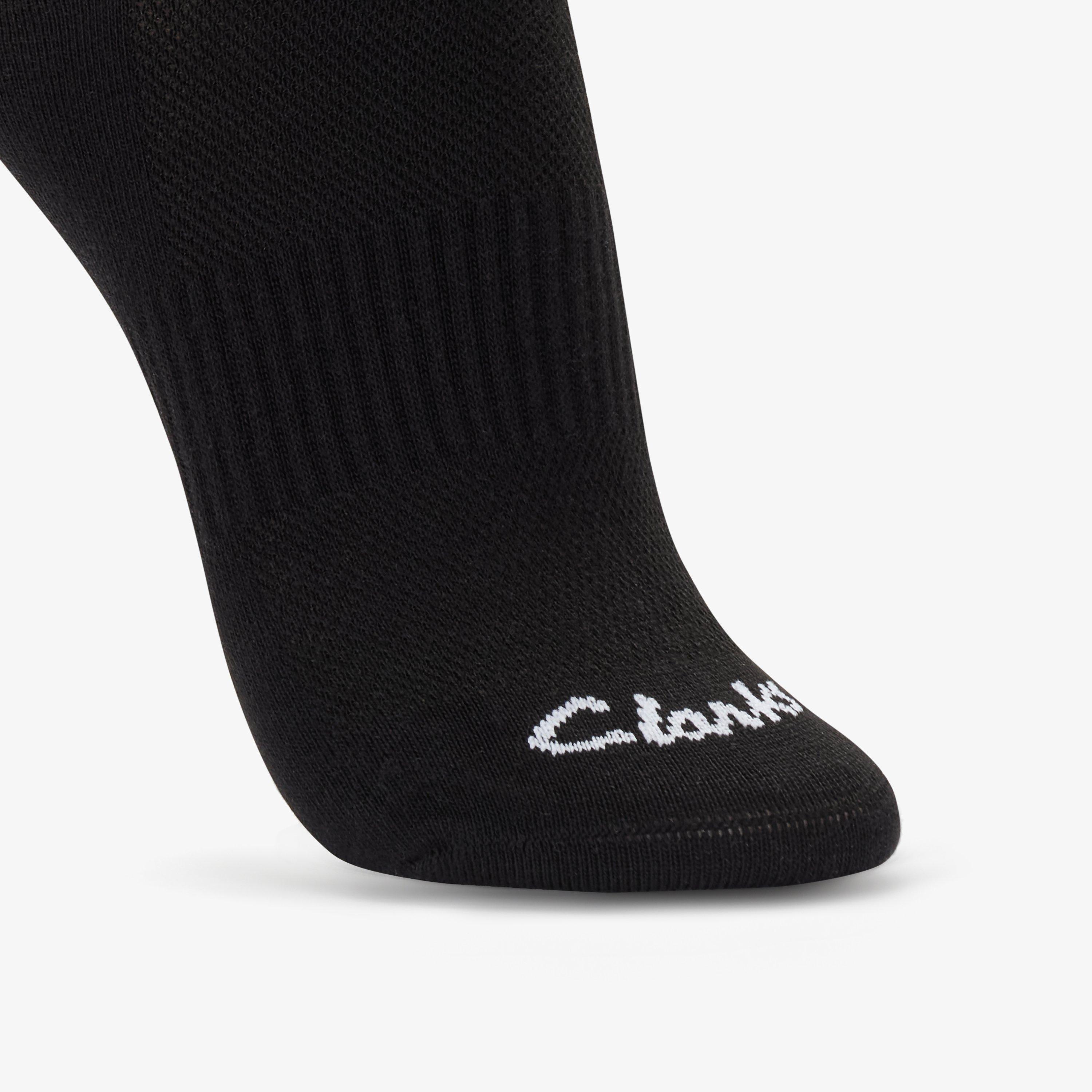 3 Pack Sport Ankle — Black