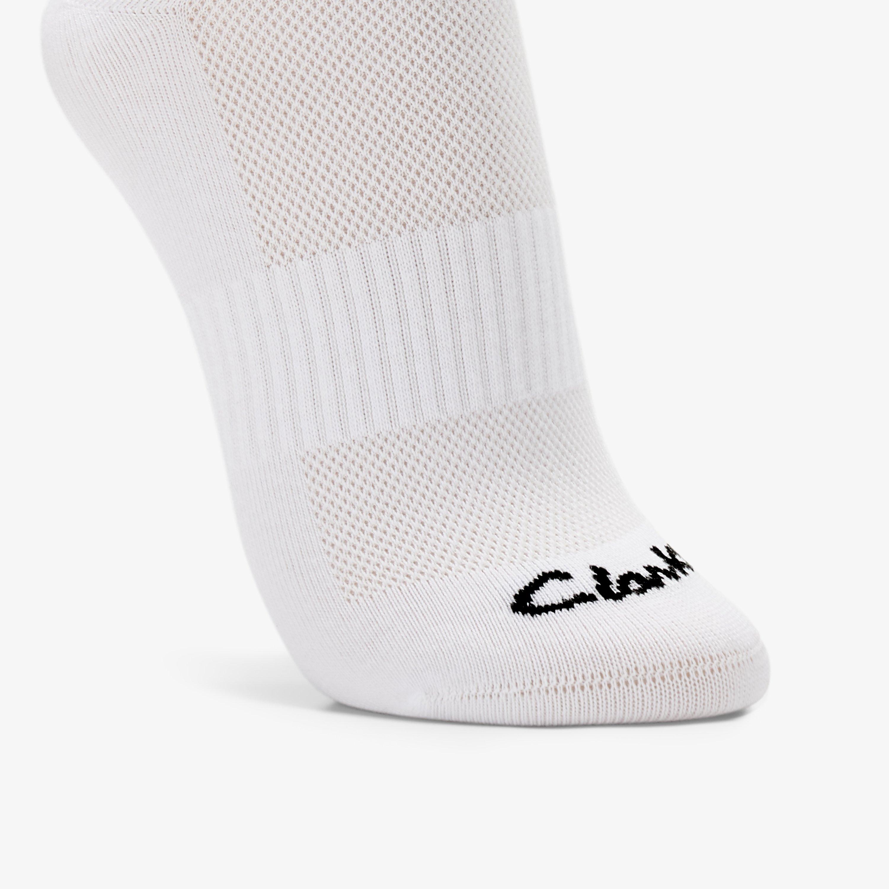 3 Pack Sport Ankle — White