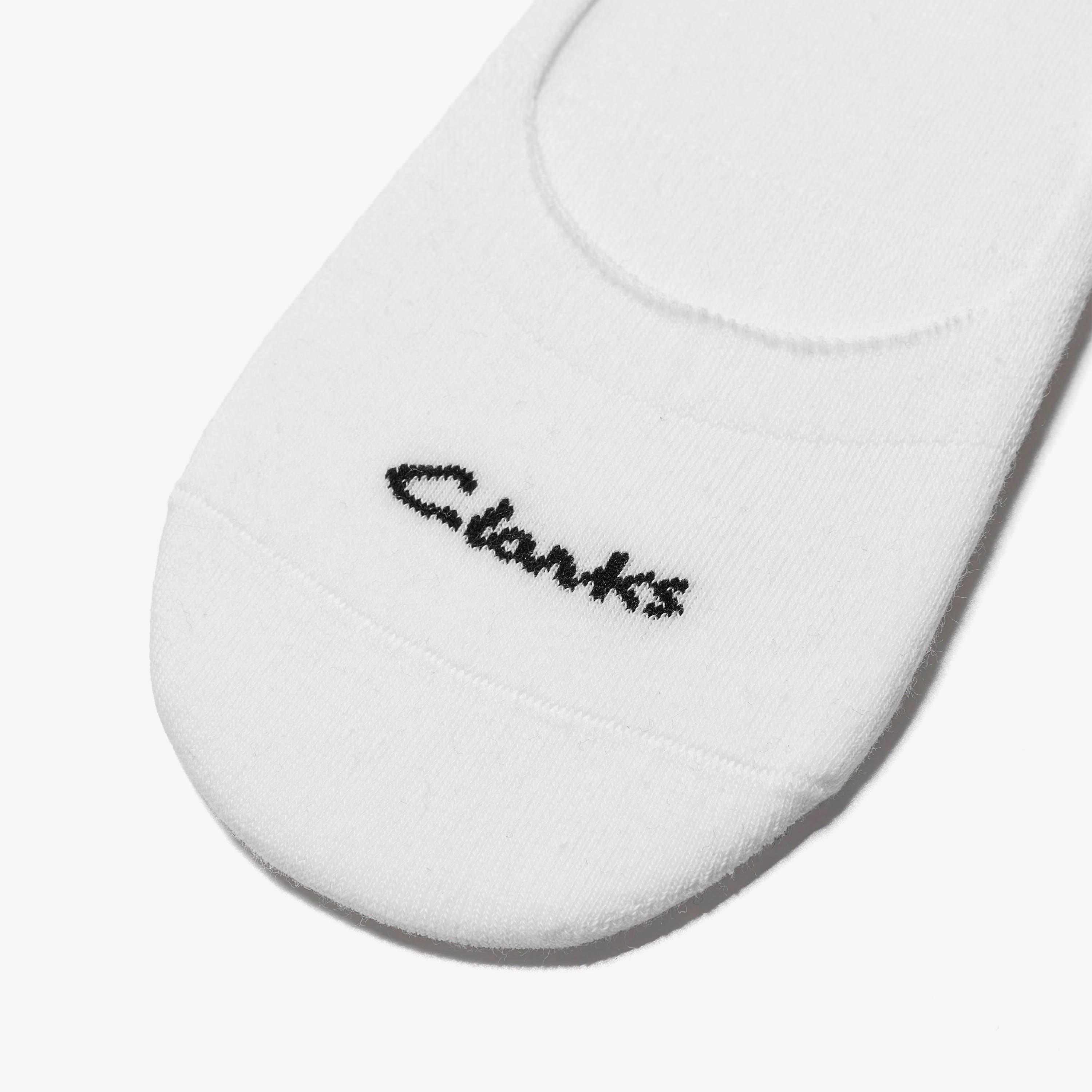 3 Pack Liner Sock — White