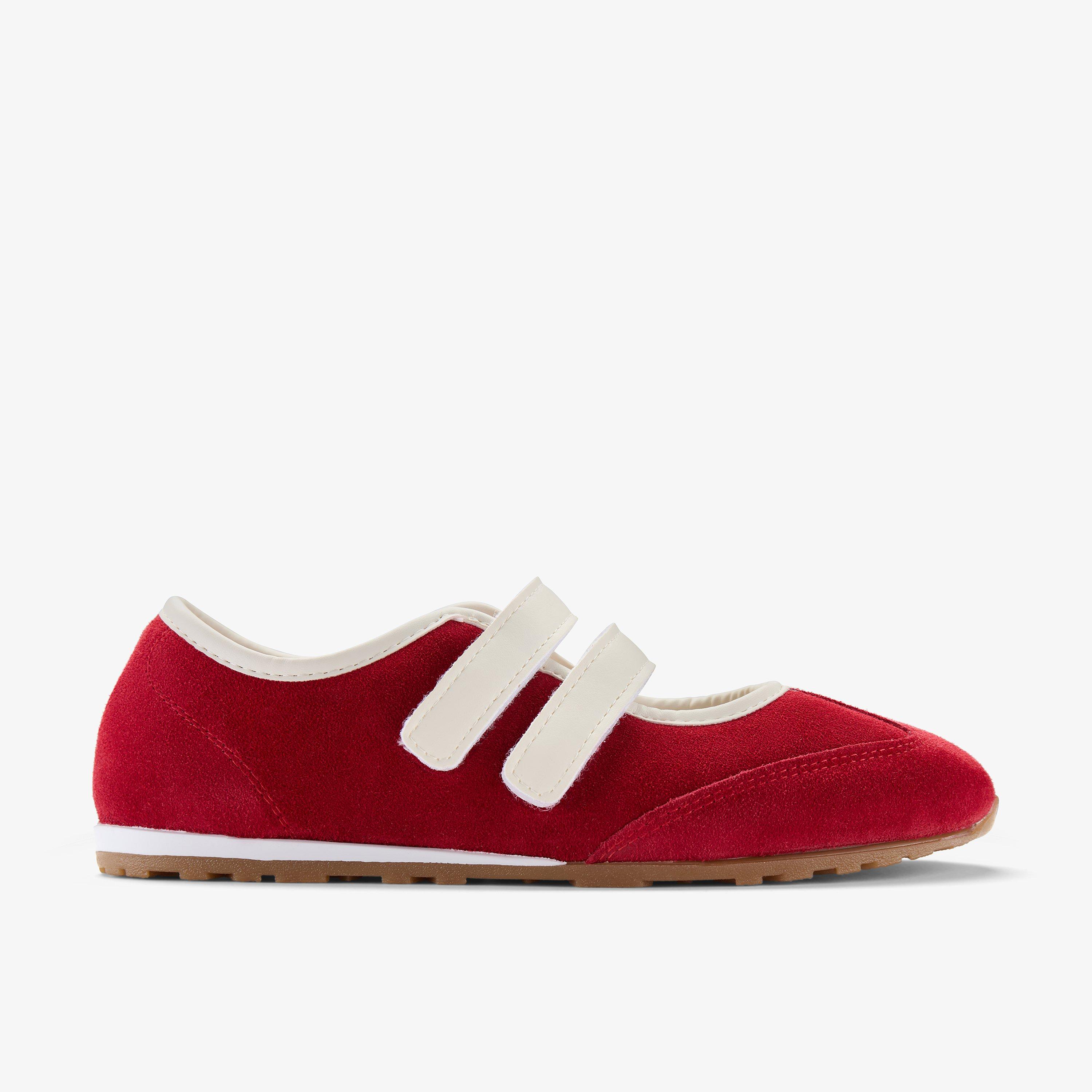 Lorenza Jane Red Trainers, view 1 of 6