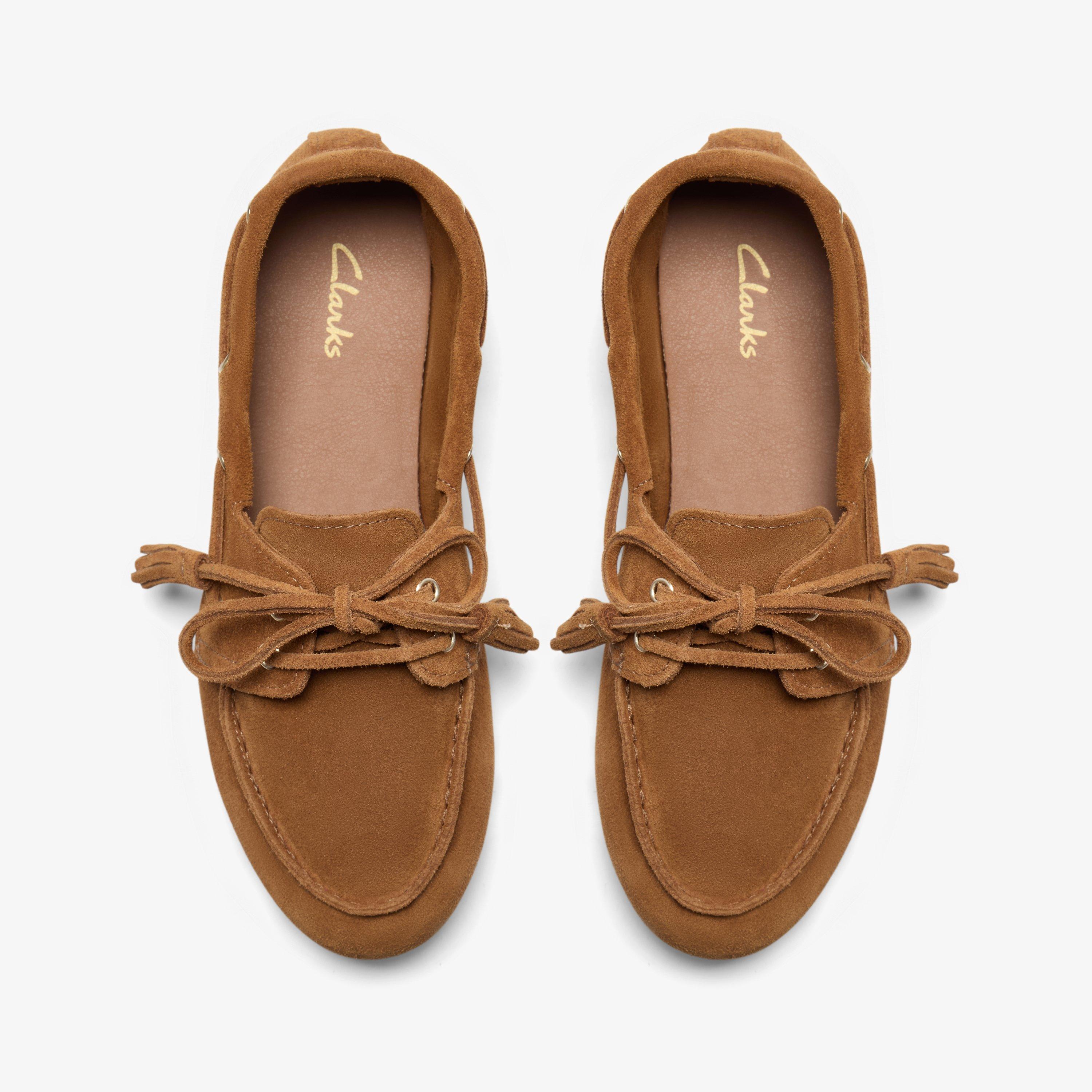 Savona Boat Tan Suede