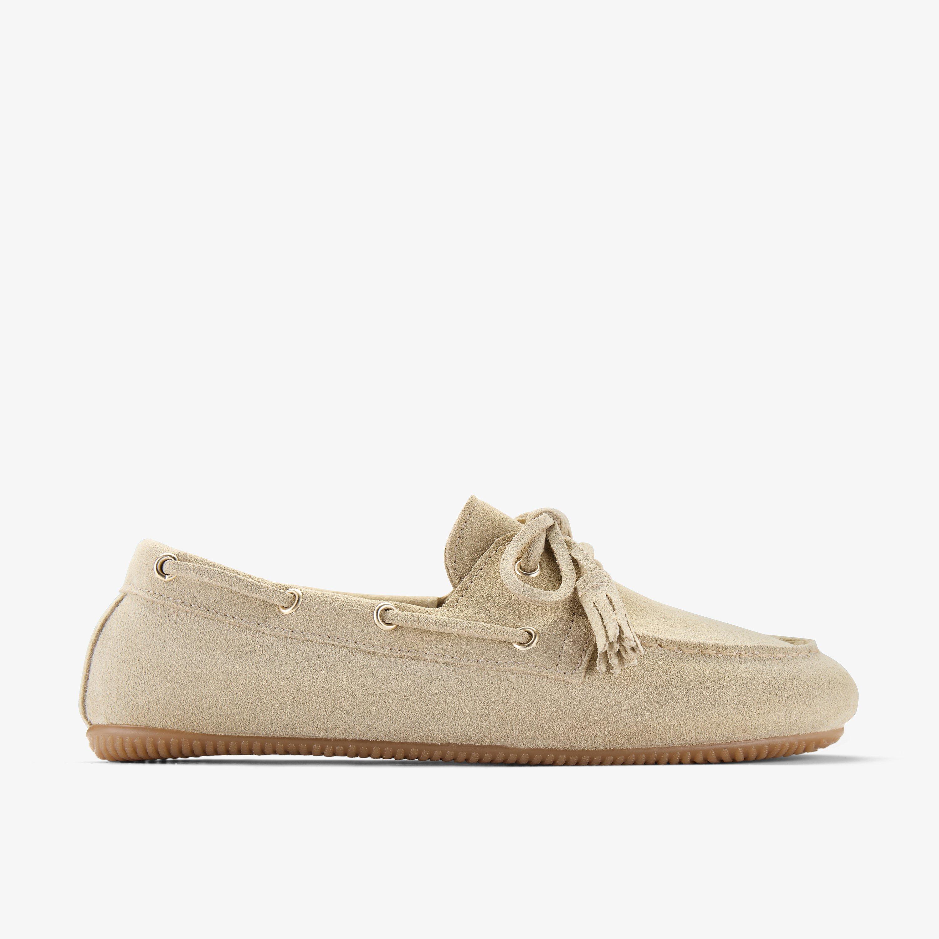 Savona Boat Sand Suede Boat Shoes, view 1 of 6