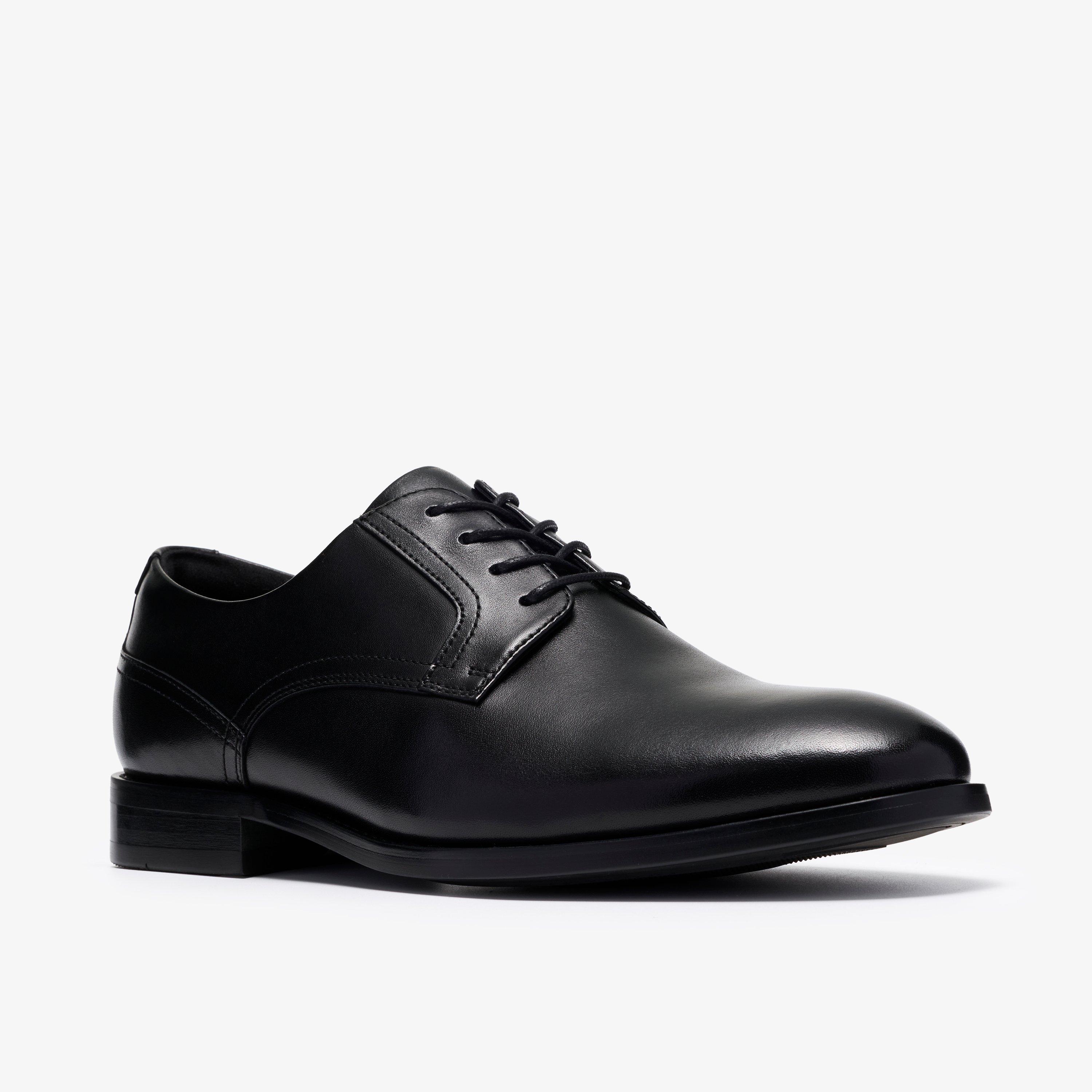 Bowburn Lace Shoes  — Black