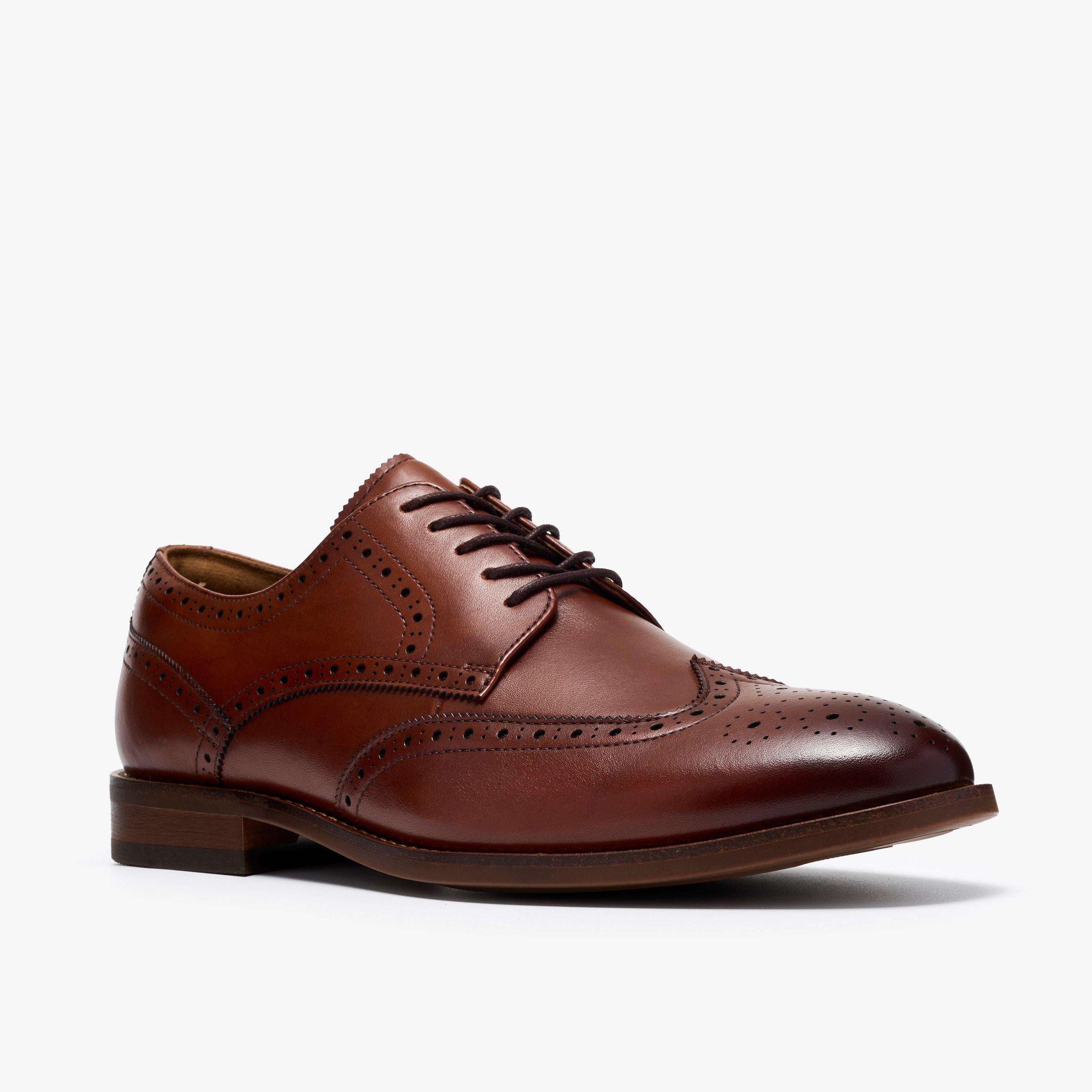 Bowburn Tip Shoes  — Brown