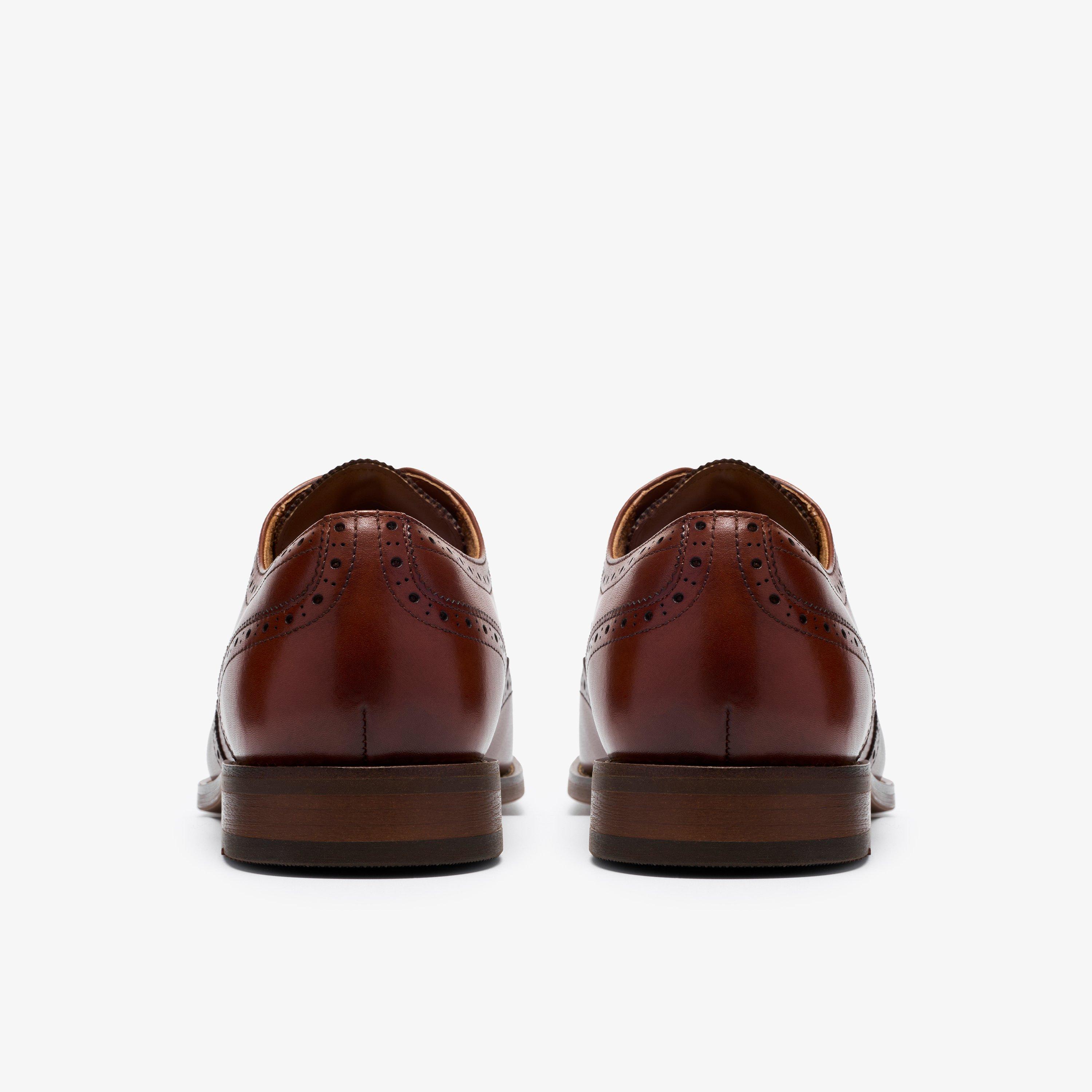 Bowburn Tip Shoes  — Brown