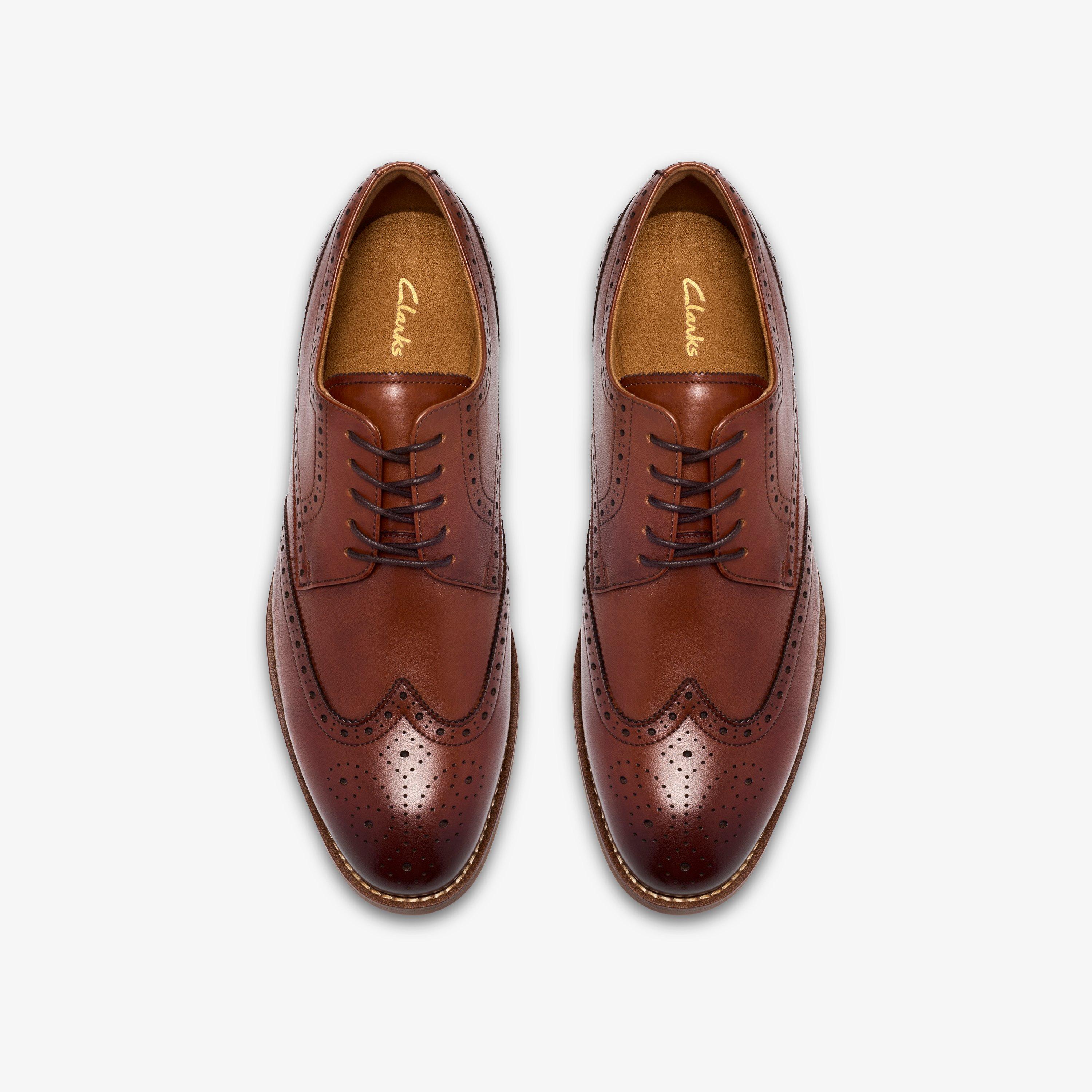 Bowburn Tip Shoes  — Brown