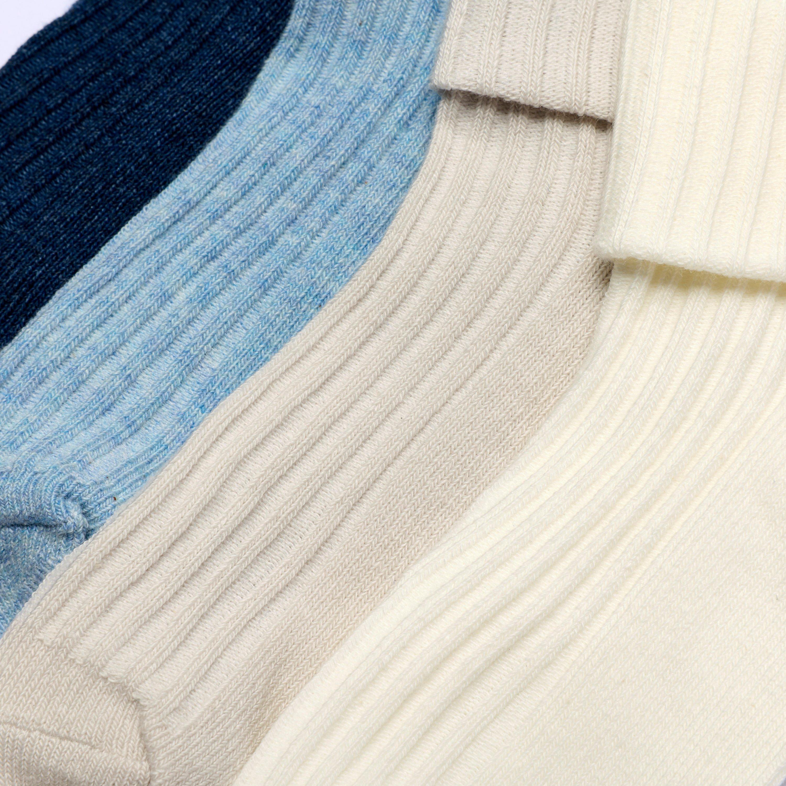 Socks 4 Pack Multicolour 1-2 Years — Blue