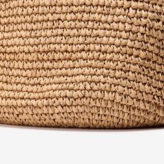 Talia Straw Bag  — Brown 5