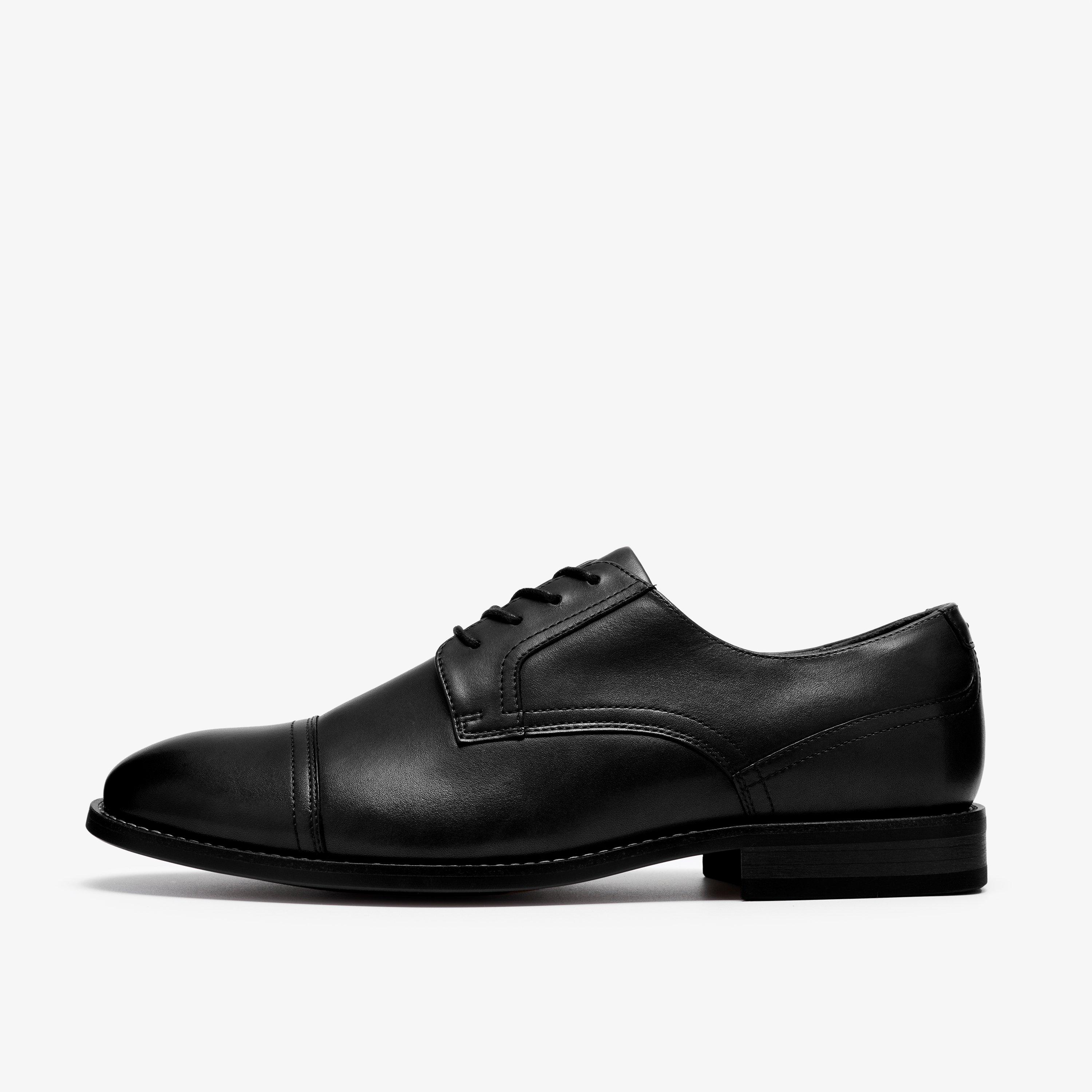 Bowburn Cap Shoe  — Black