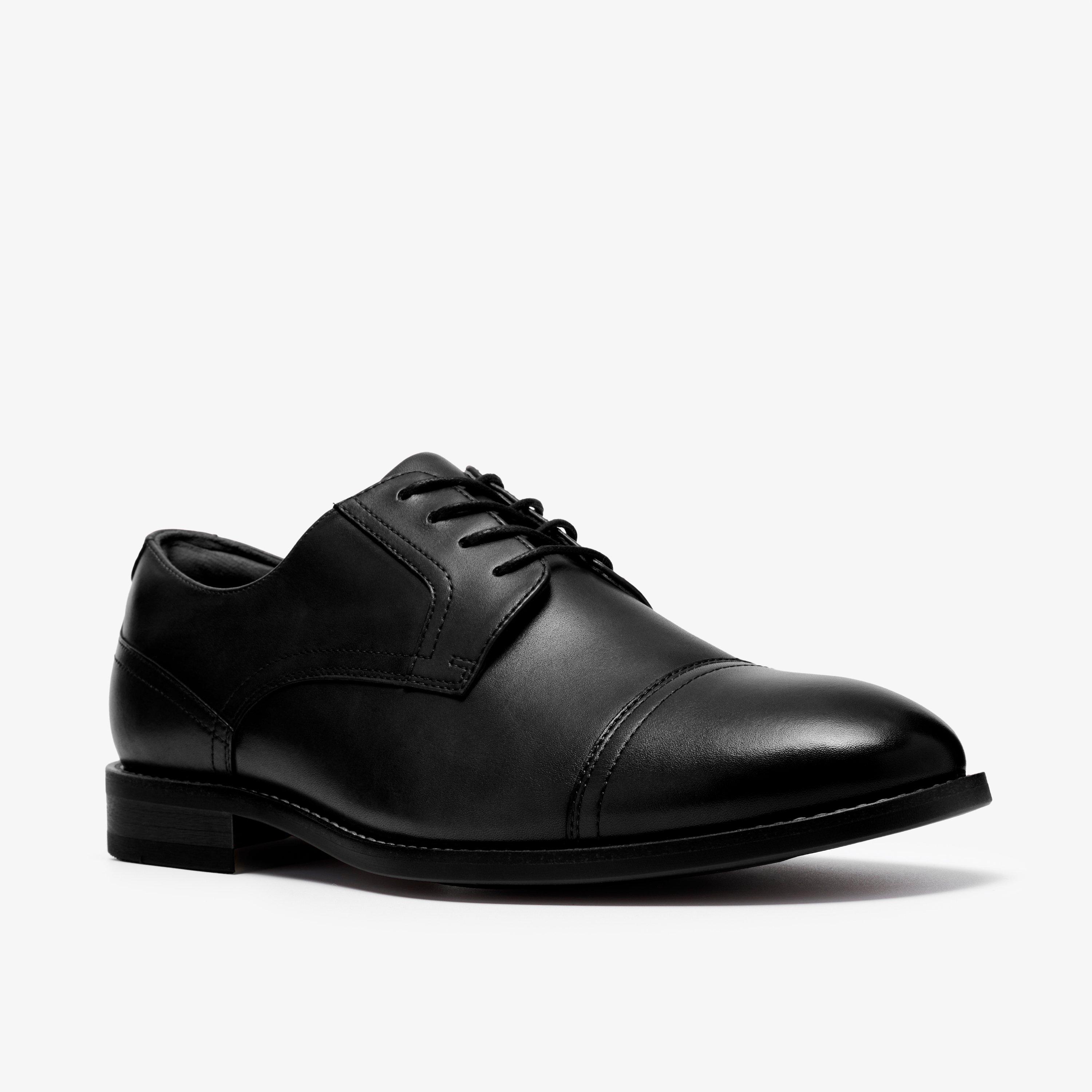 Bowburn Cap Shoe  — Black