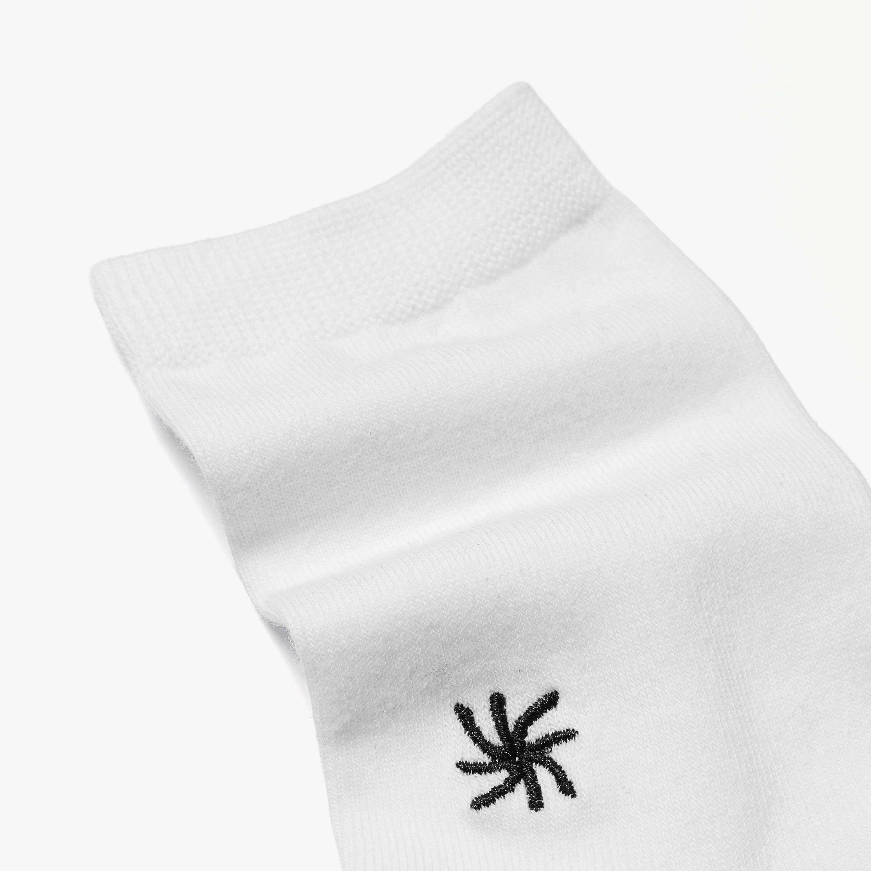 Cloudsteppers 3 Pack Crew Socks  — White