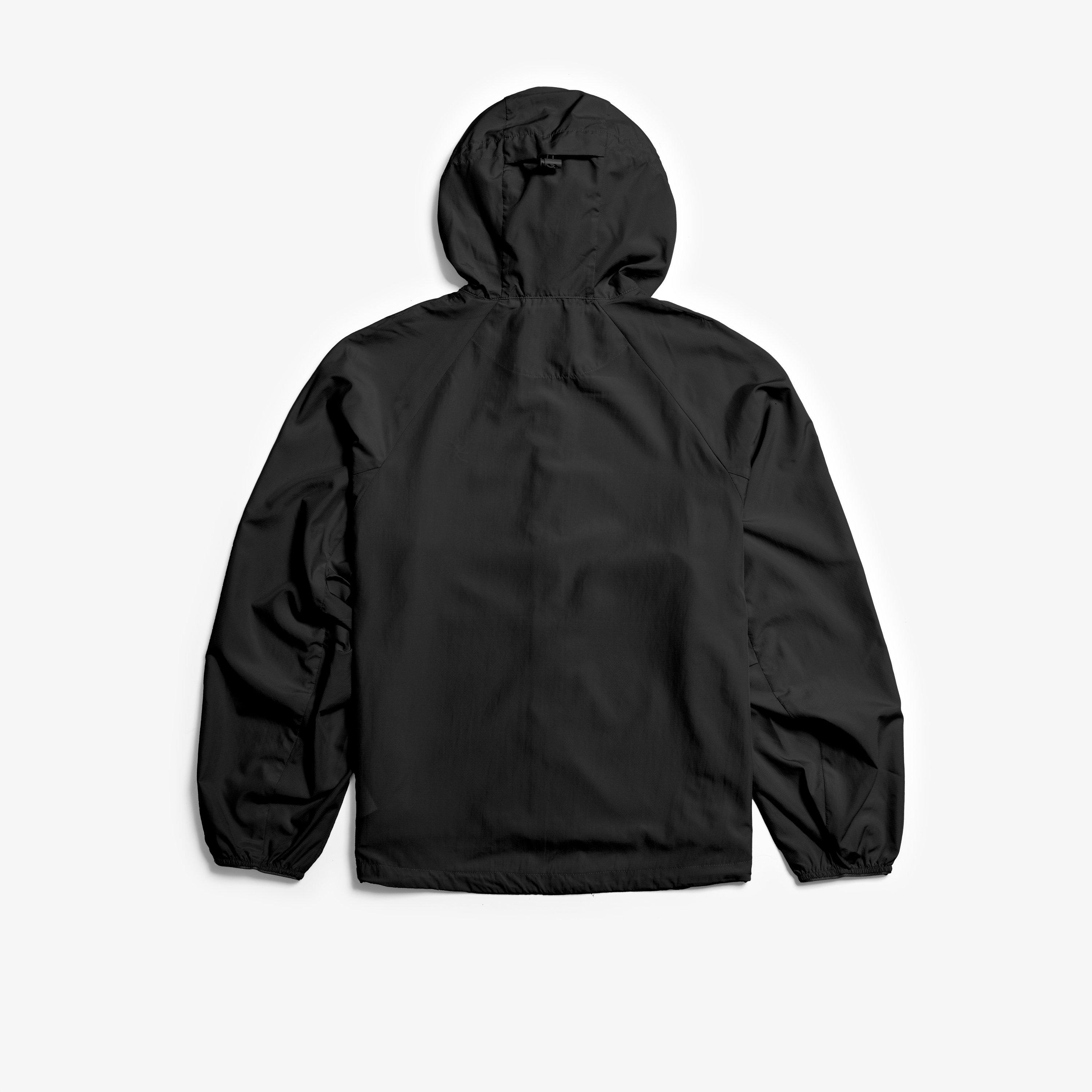 Cloudstepper Packable Jacket  — Black (alternate view)