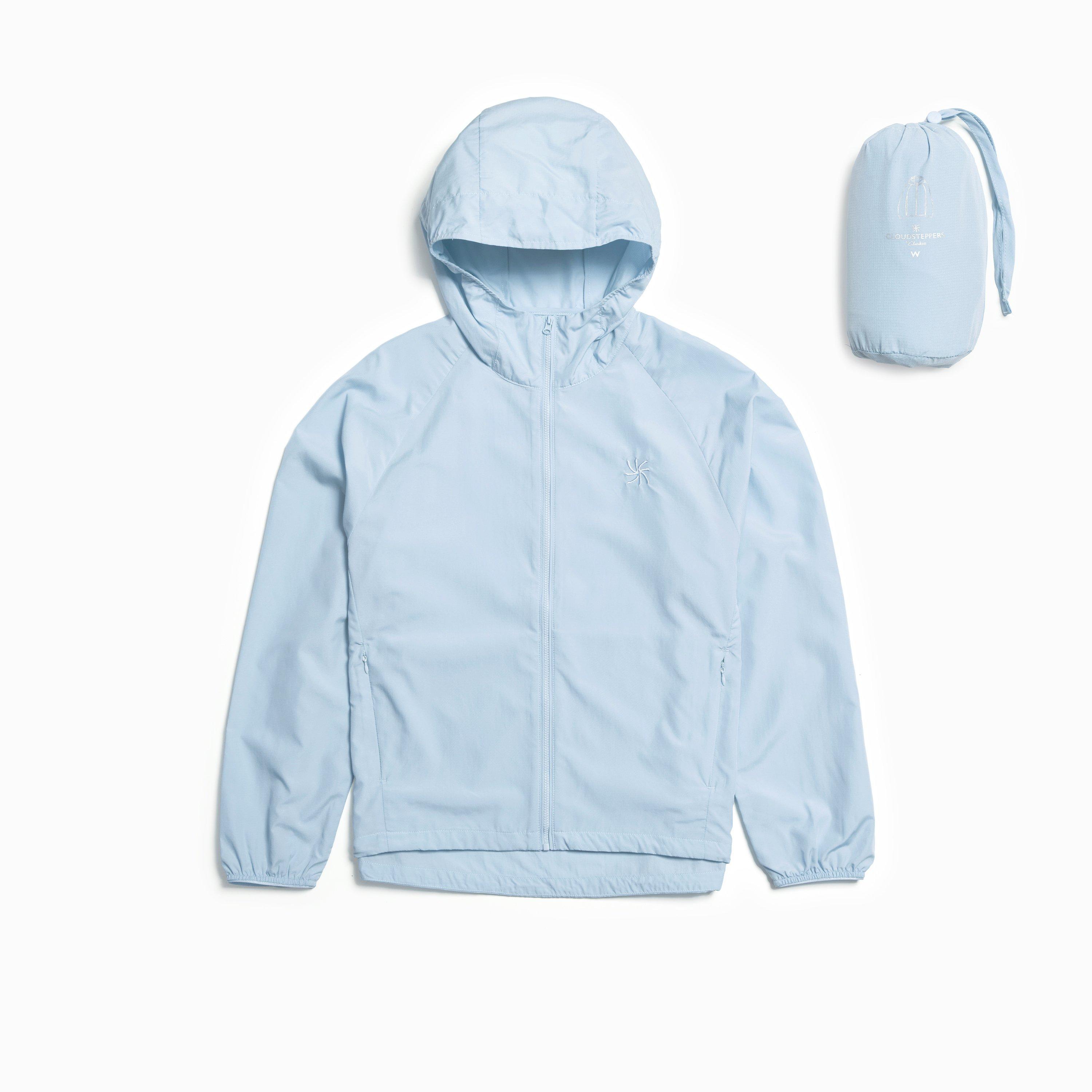 Cloudstepper Packable Jacket Light Blue Jacket, view 1 of 6