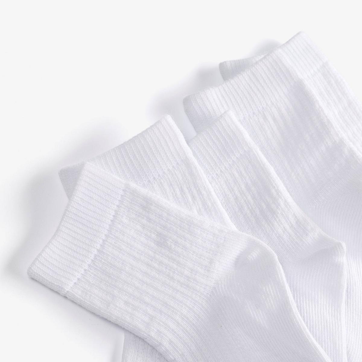 5 Pack Crew Socks 1-2 years — White