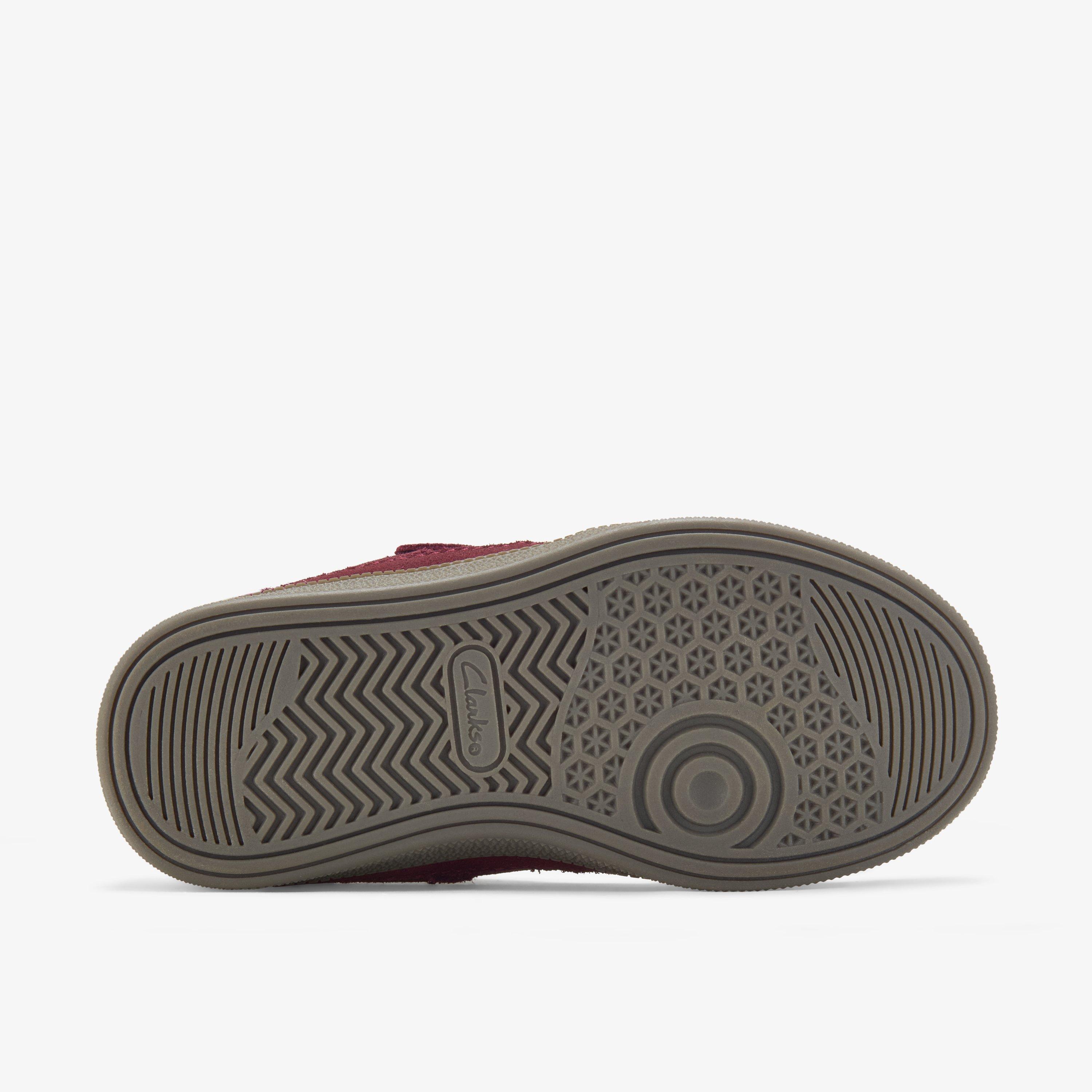 Cypress Pop Kid Burgundy Trainers Riptape, view 3 of 6