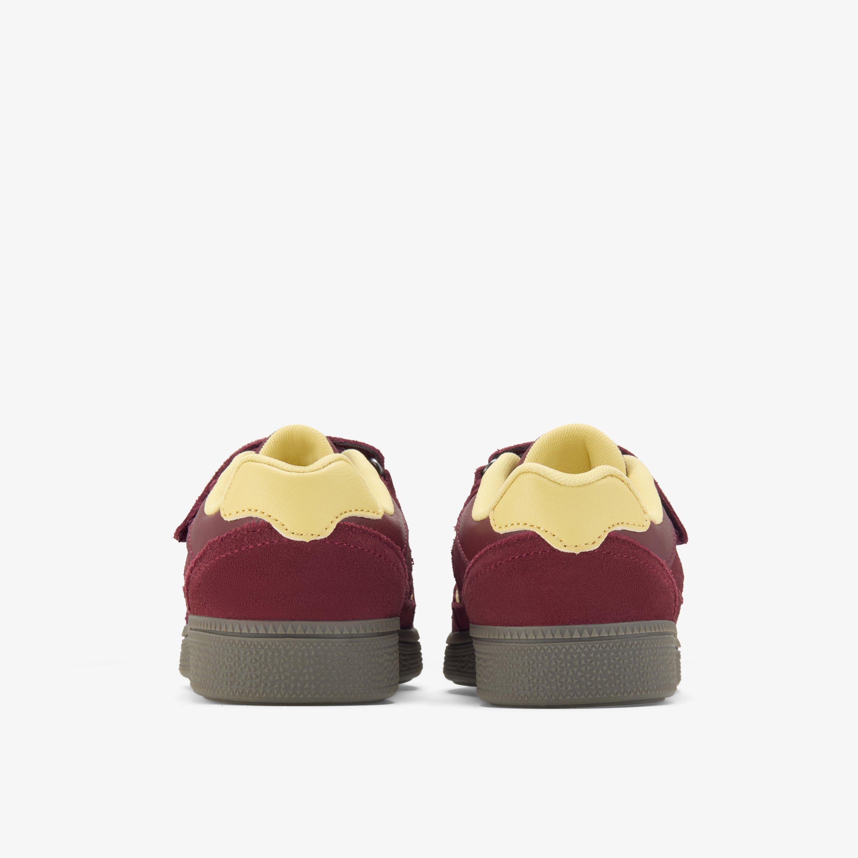 Cypress Pop Kid Burgundy Trainers Riptape, view 4 of 6