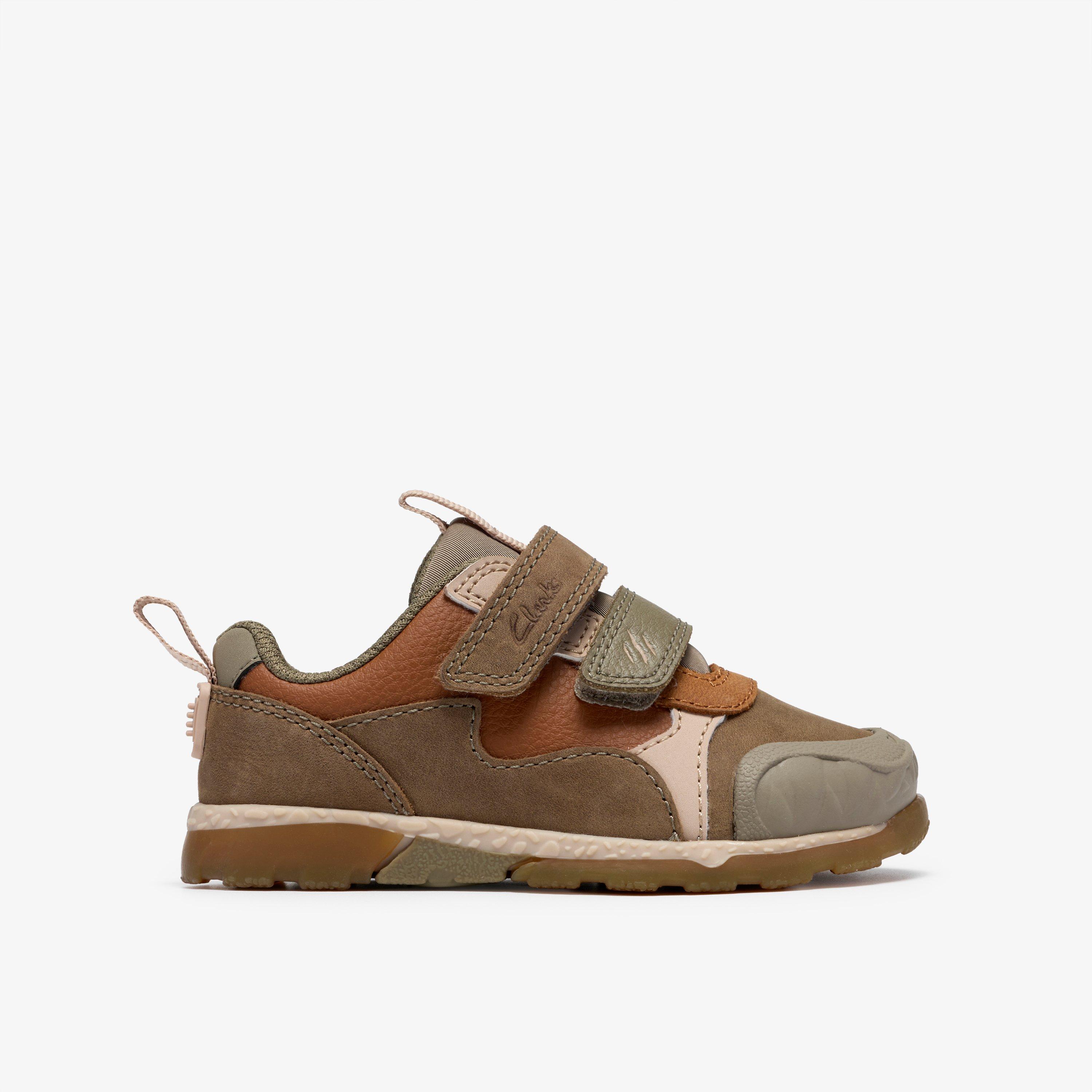 Steggy2Track Toddler Tan Trainers Riptape, view 1 of 6