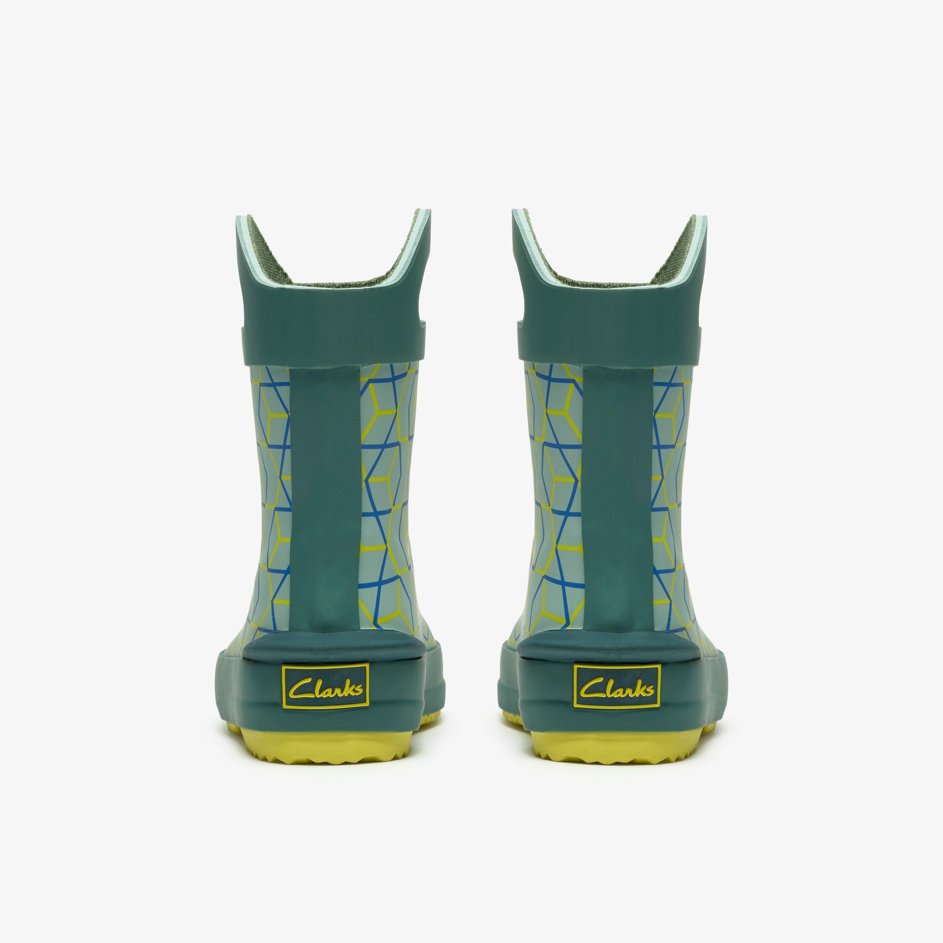 Tarri Dash Toddler Sage Wellies, view 5 of 6