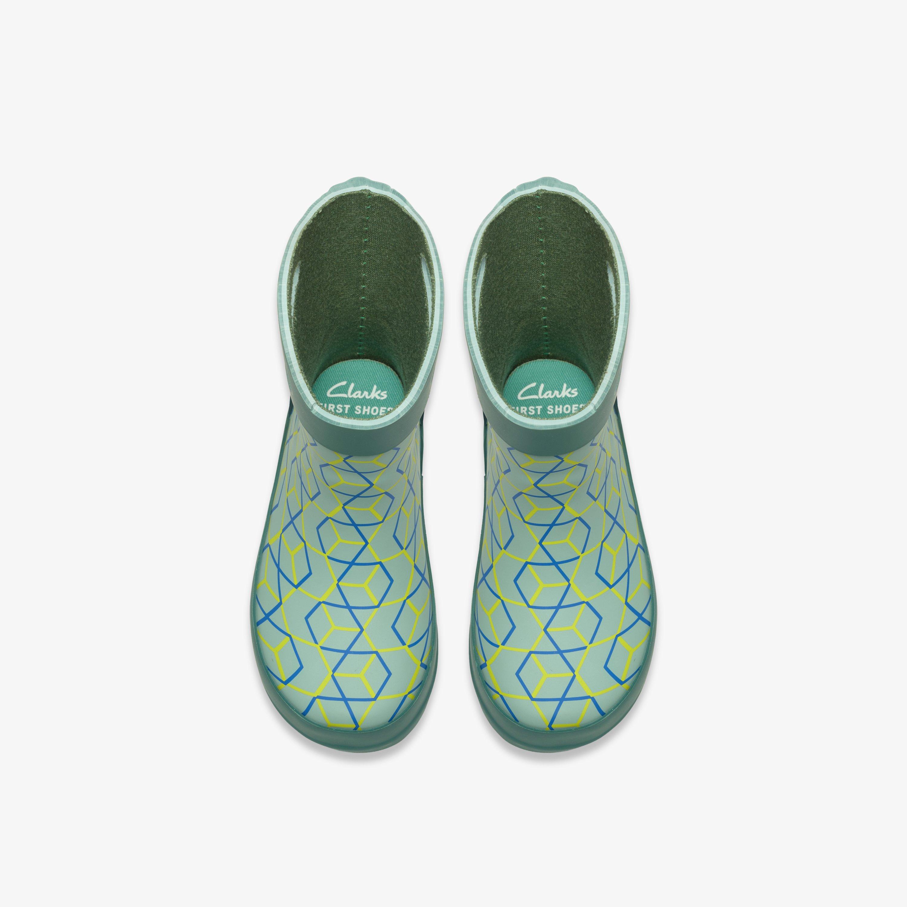 Tarri Dash Toddler Sage Wellies, view 6 of 6