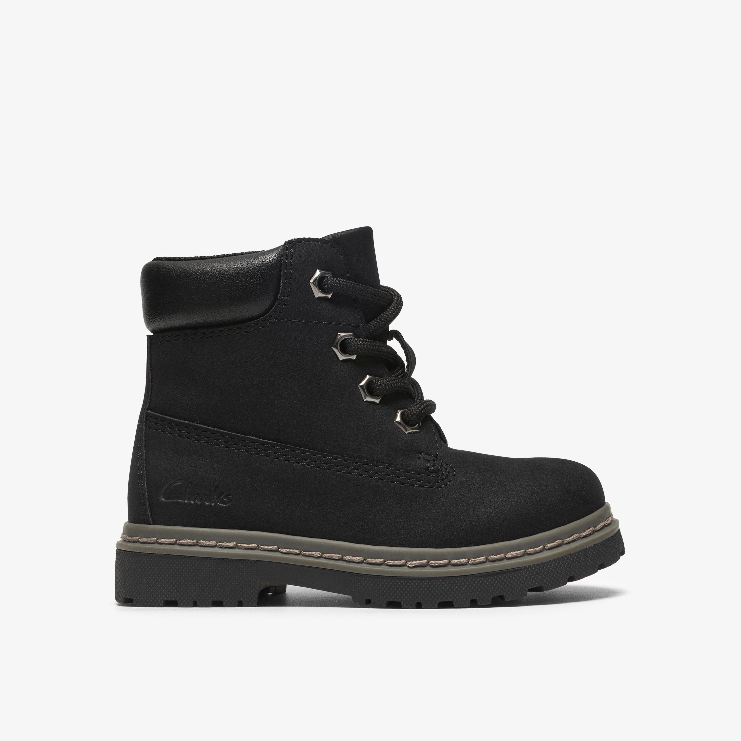 Adelaide Way Toddler Black Ankle Boots, view 1 of 6