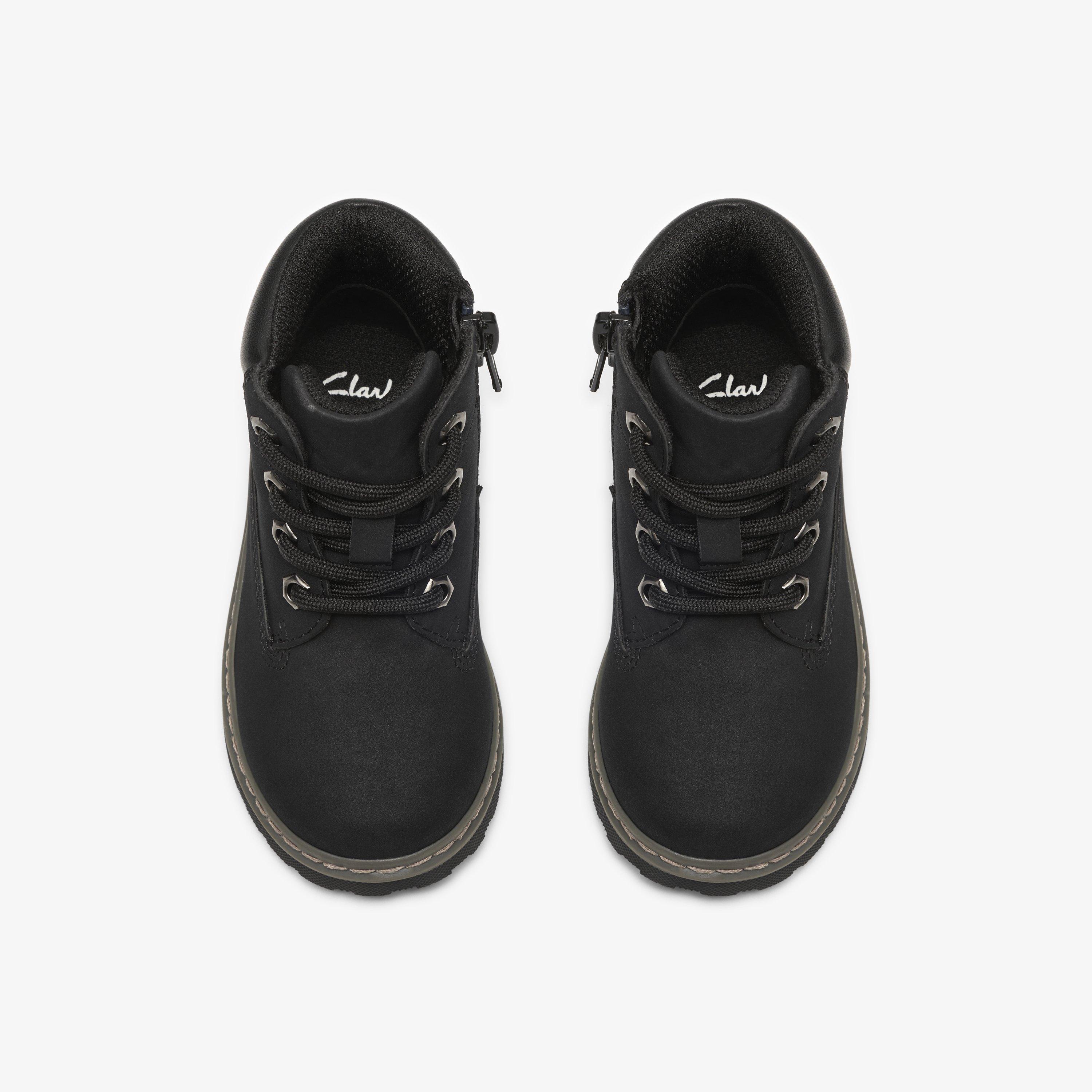 Adelaide Way Toddler Black Ankle Boots, view 6 of 6