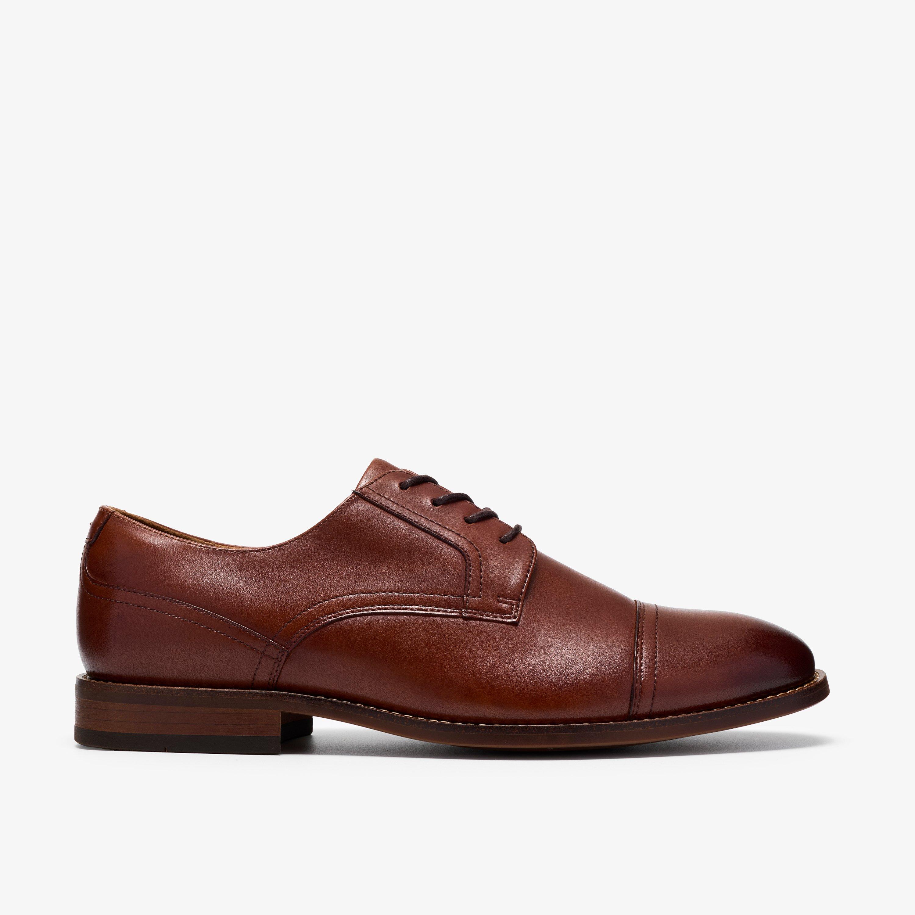 Bowburn Cap Shoe  Tan Leather Oxfords, view 1 of 6