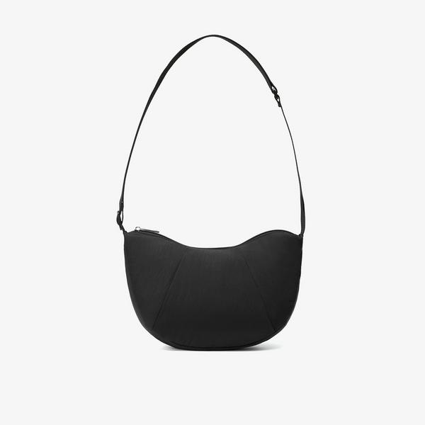 Cloudsteppers Crescent Crossbody Bag — Black