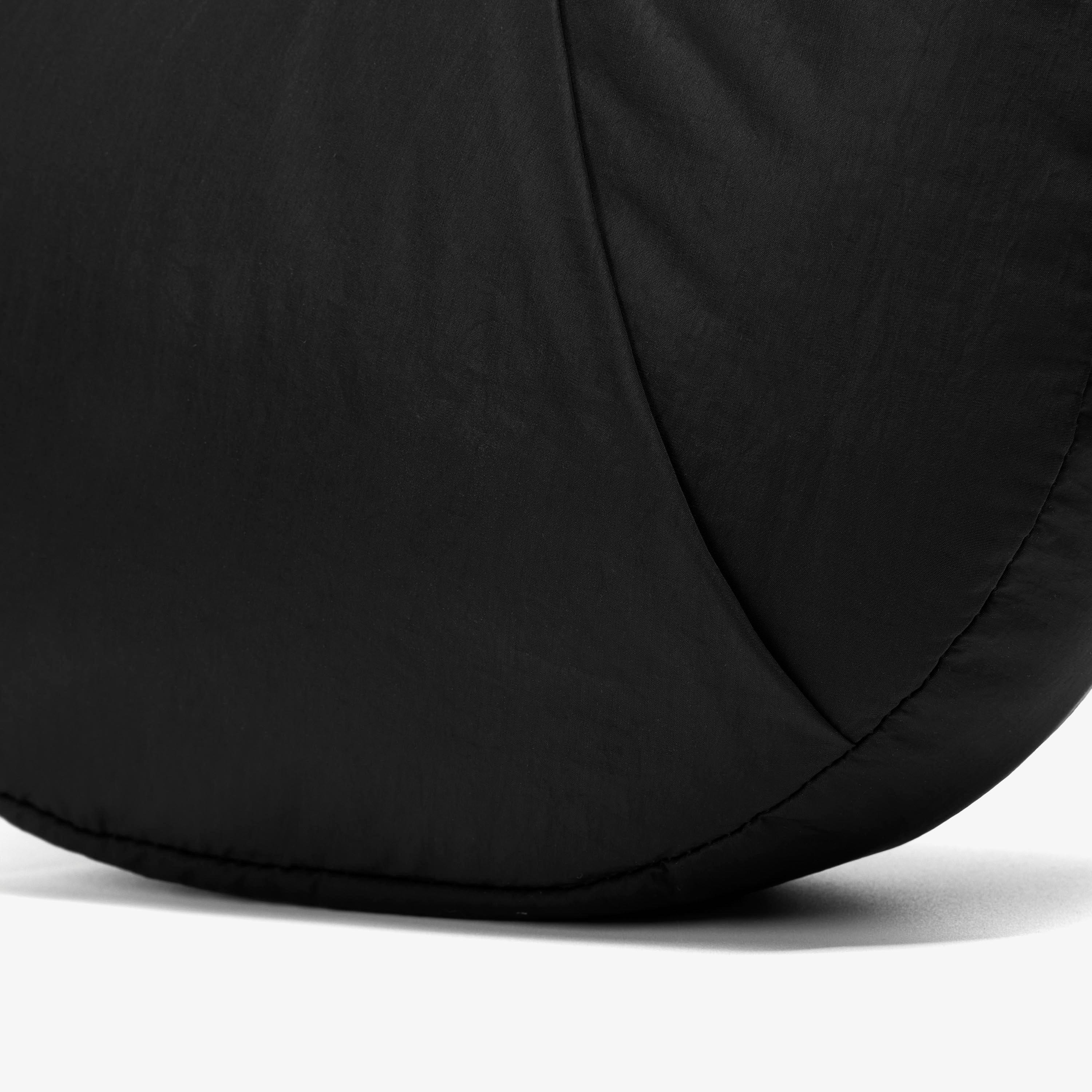 Cloudsteppers Crescent Crossbody Bag — Black