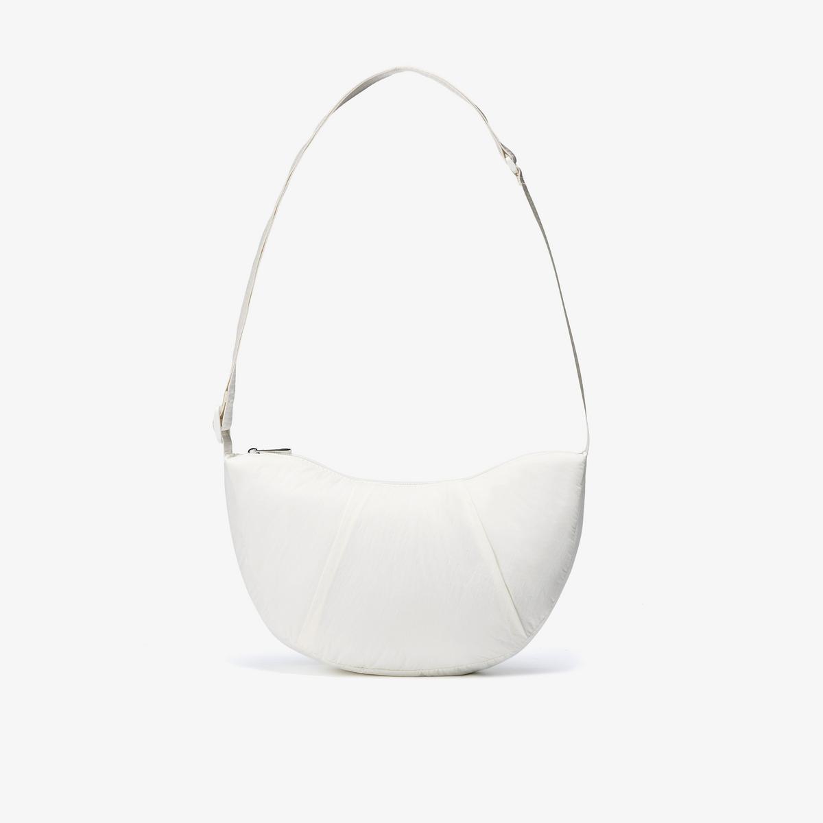 Cloudsteppers Crescent Crossbody Bag — White