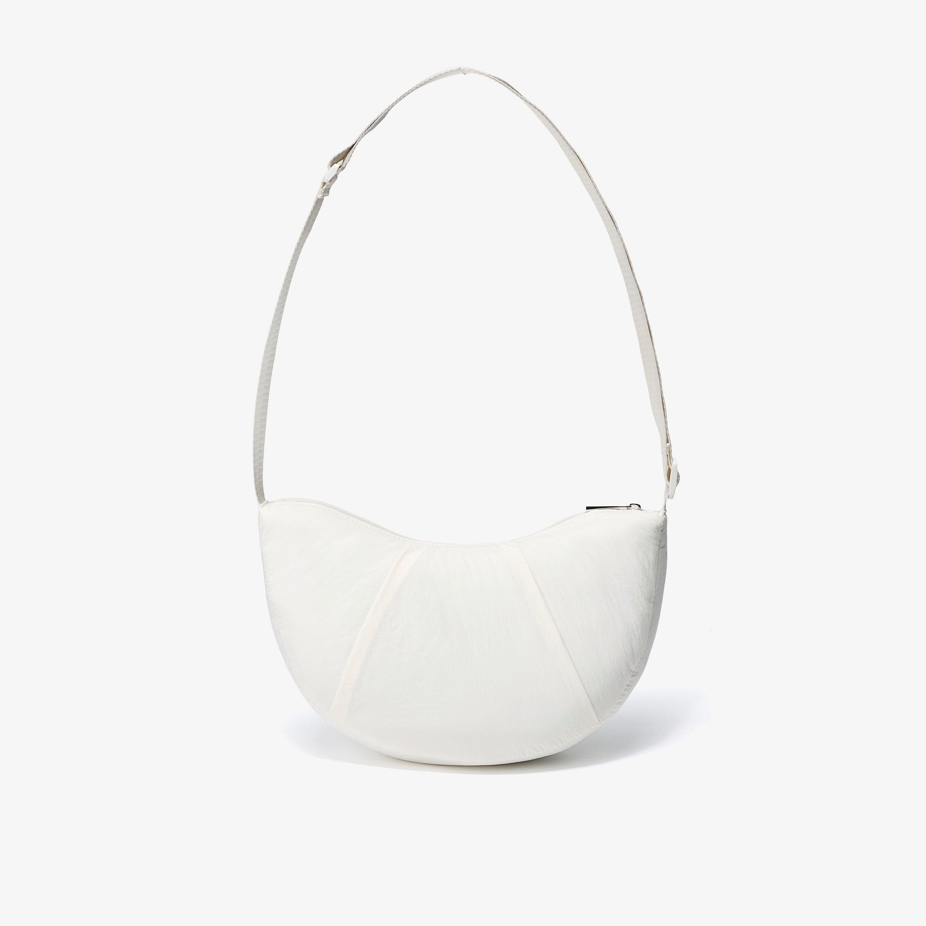 Cloudsteppers Crescent Crossbody Bag — White