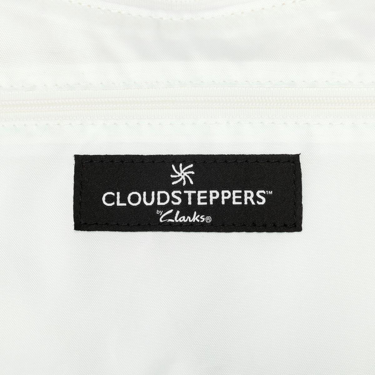 Cloudsteppers Crescent Crossbody Bag — White