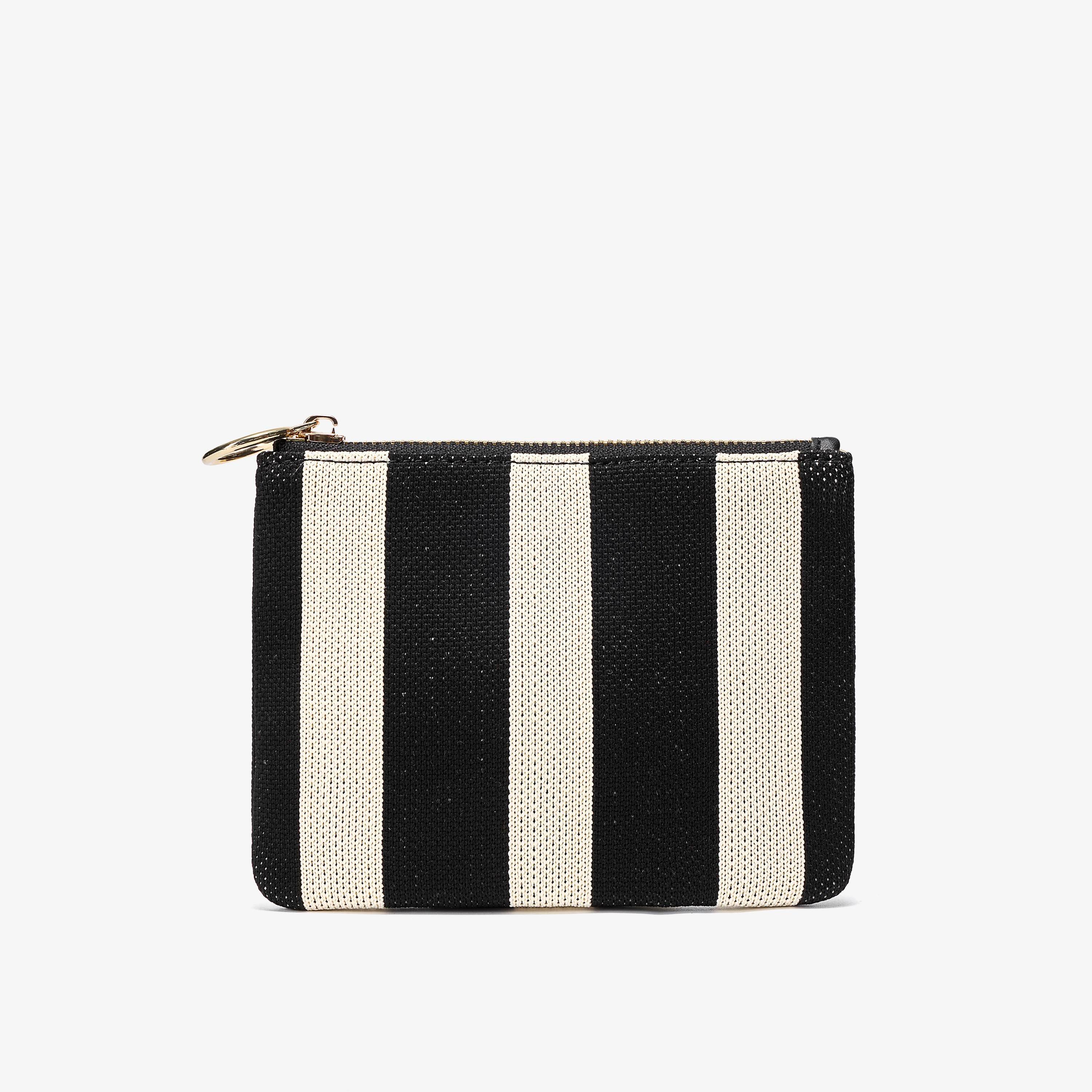 Addison Pouch Black Knit Purse, view 1 of 5