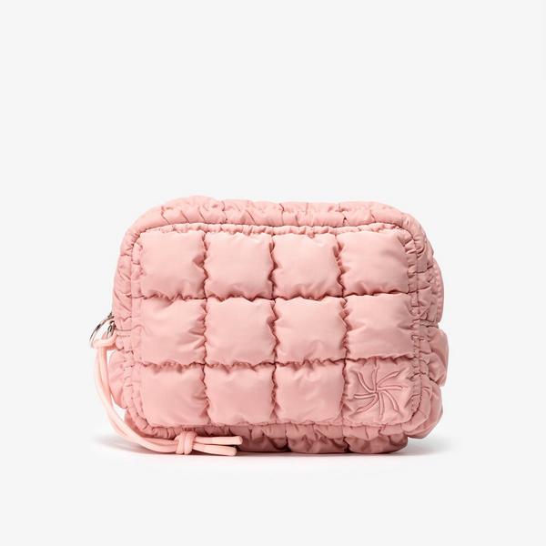 Quilt Wash Bag — Pink