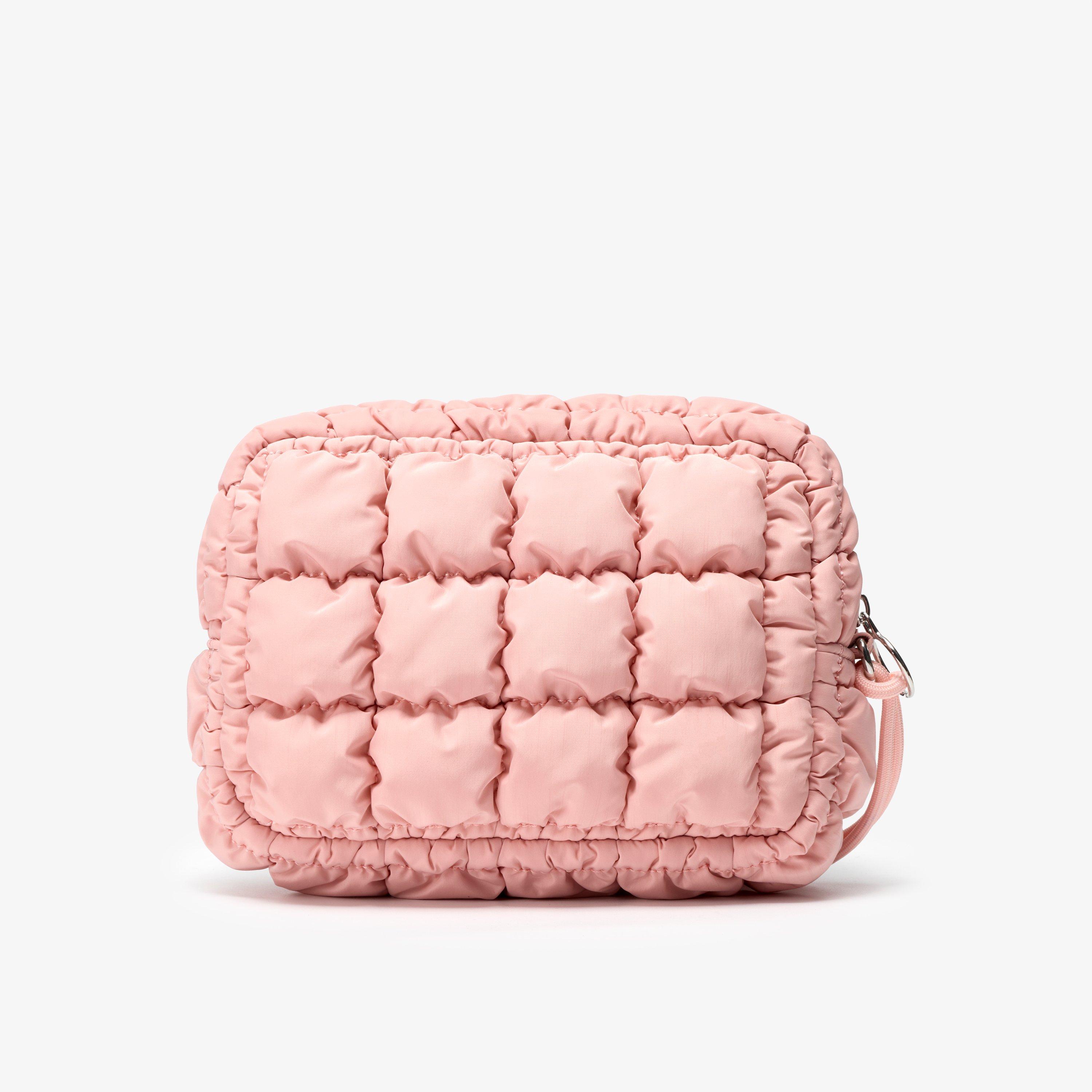 Quilt Wash Bag — Pink