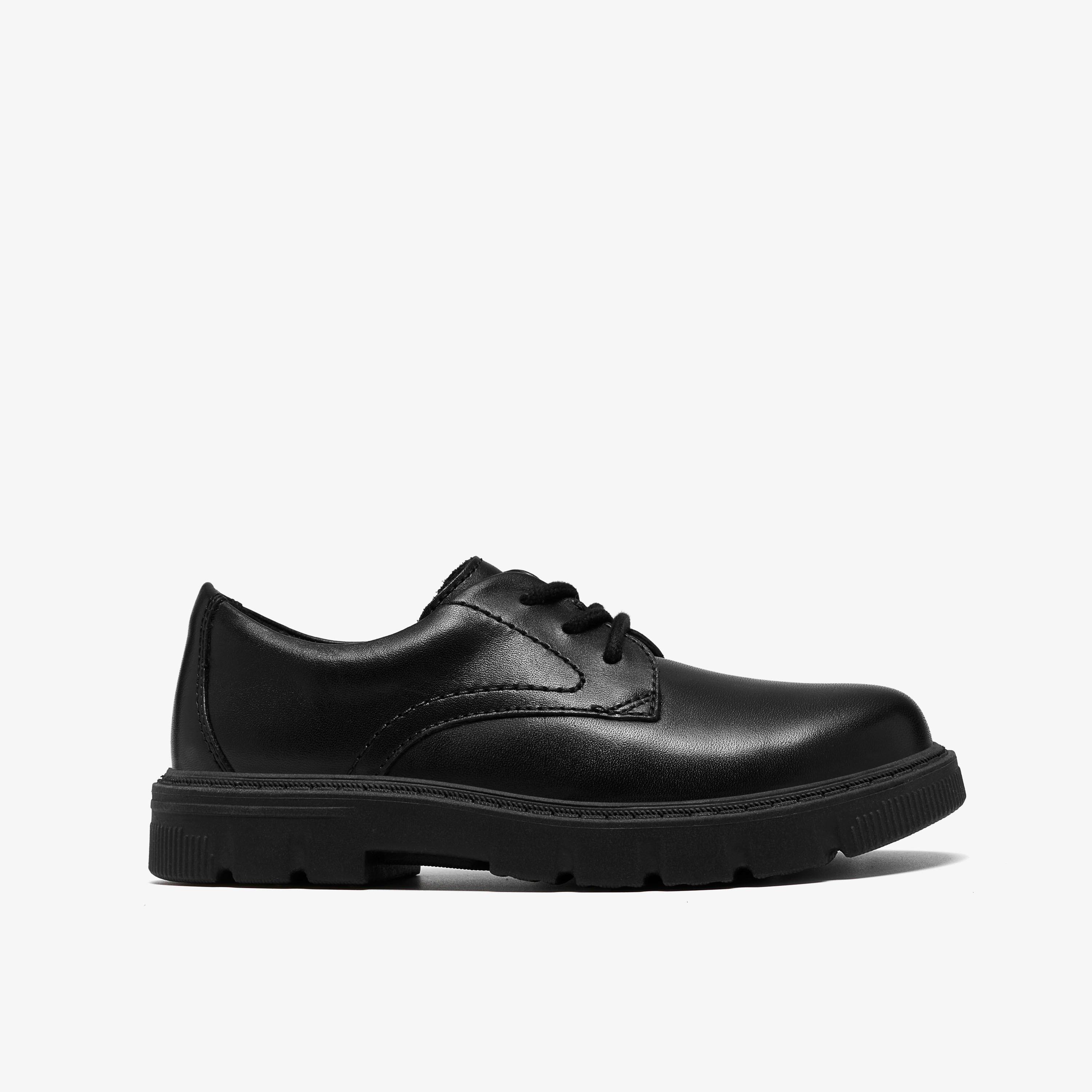 Lorcam Walk Kid Noir Derbies Chaussures à lacets Chaussures d’école, view 1 of 6