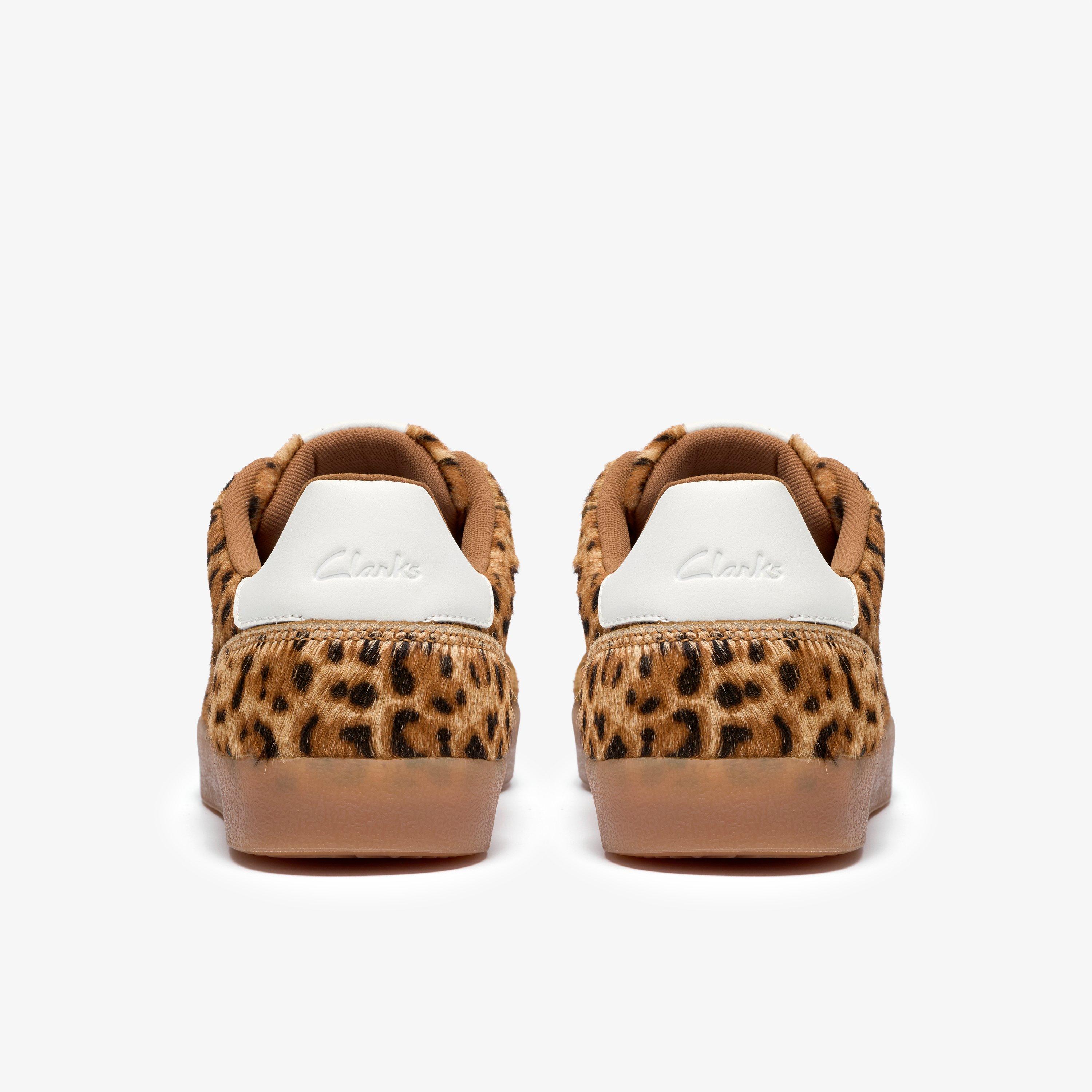 Sorelle Walk Leopard Print Trainers, view 5 of 6