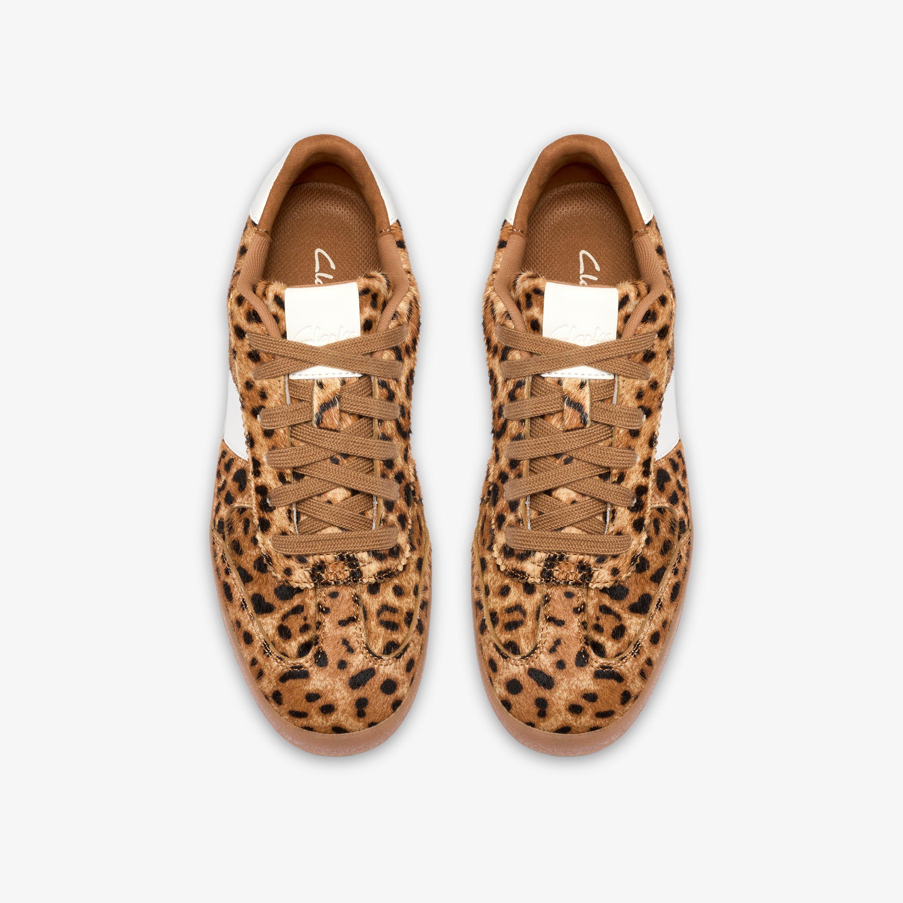 Sorelle Walk Leopard Print Trainers, view 6 of 6