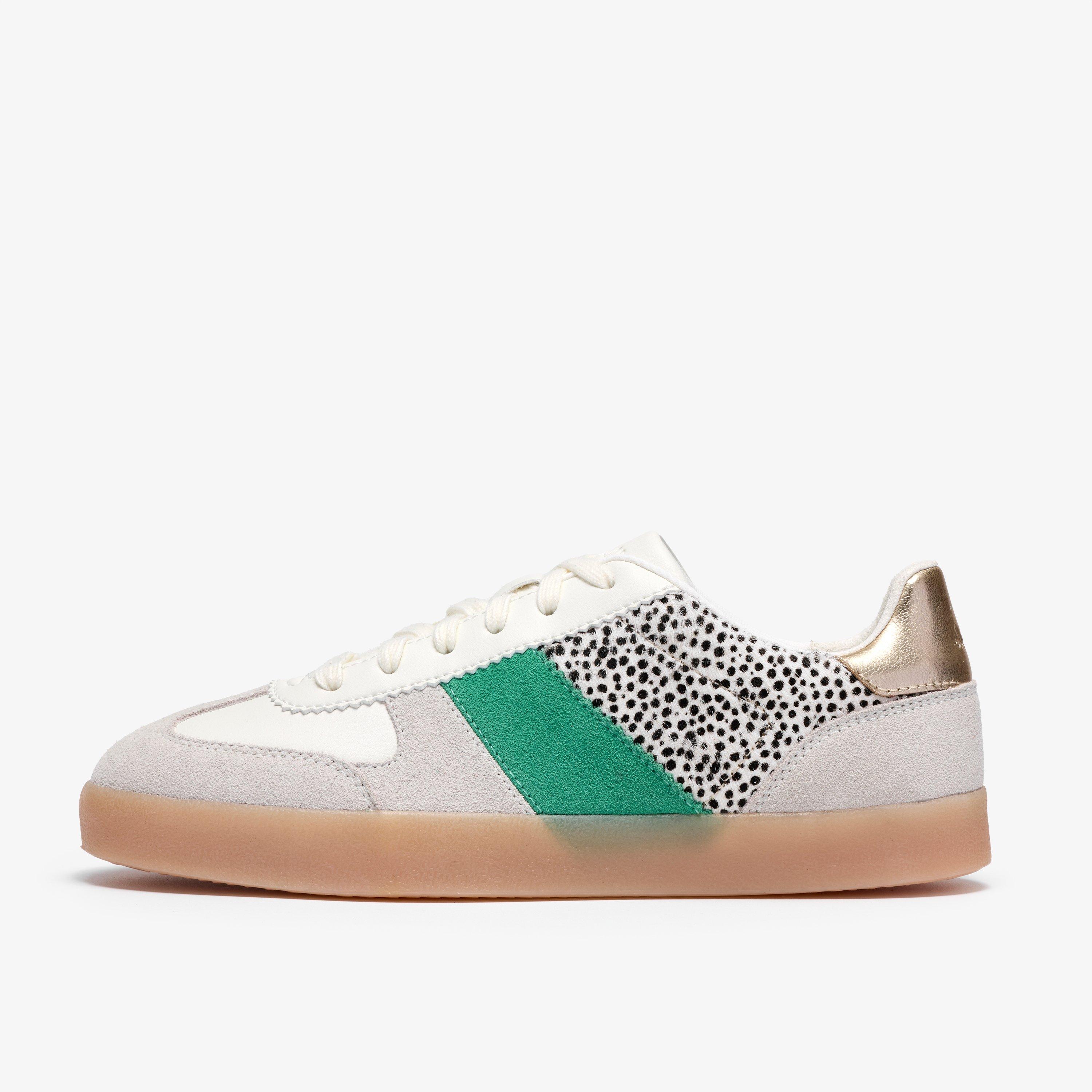 Sorelle Walk White Combination Trainers, view 2 of 6